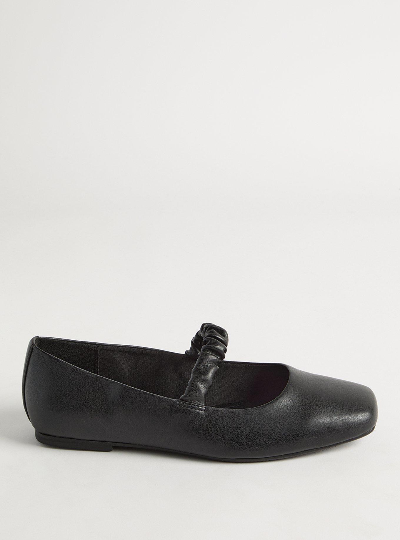 Scrunch Strap Ballet Flat (WW)