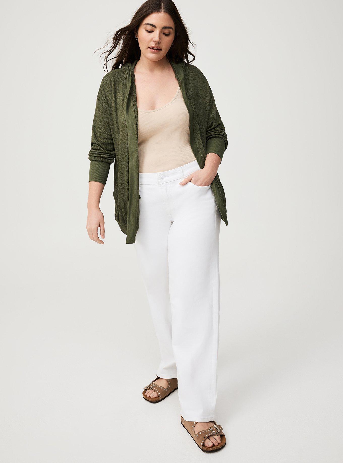 Open Hooded Cardigan