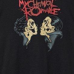 Plus Size My Chemical Romance Relaxed Crew Tee, DEEP BLACK, swatch