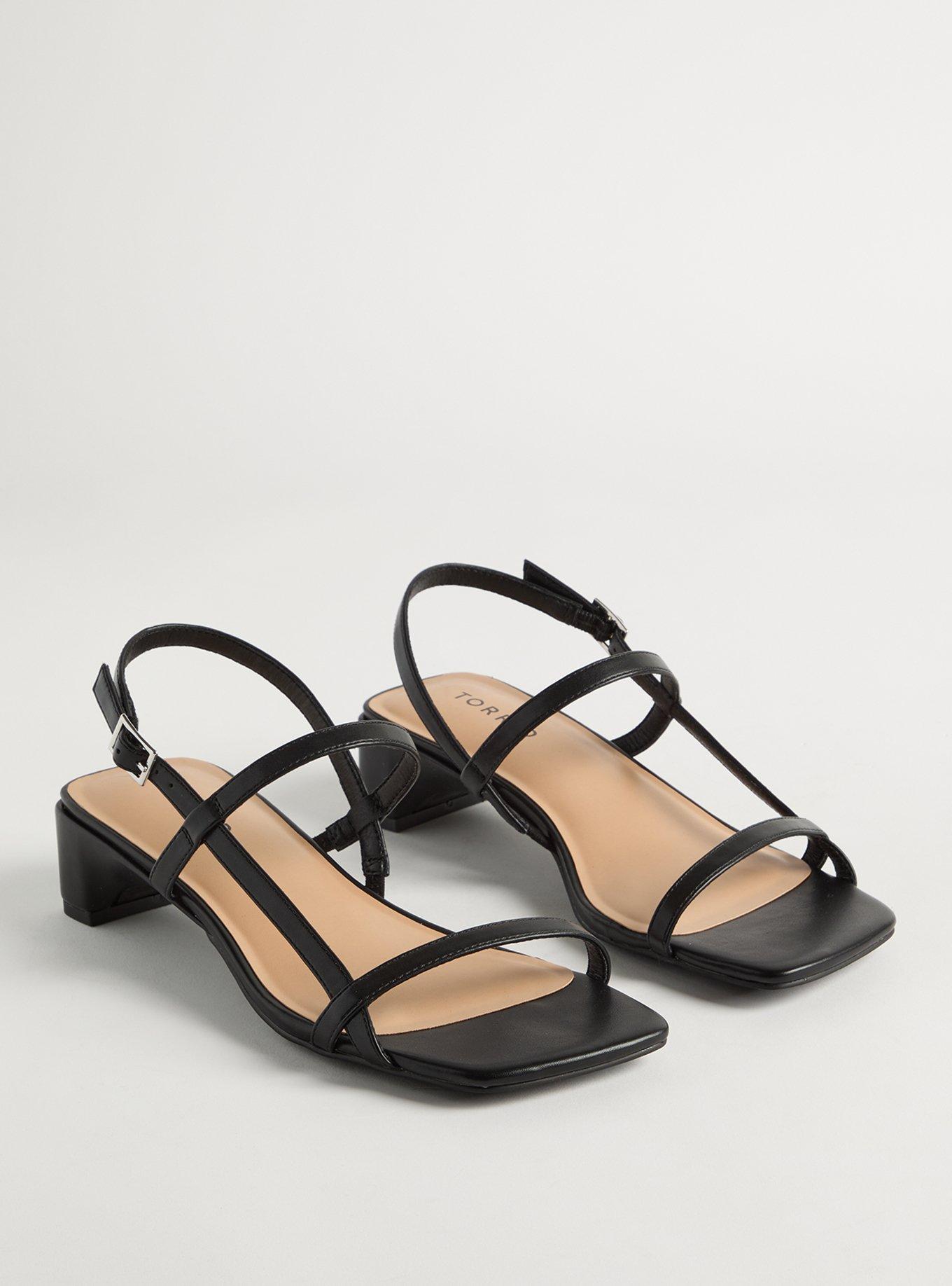 Strappy Heeled Sandal (WW)