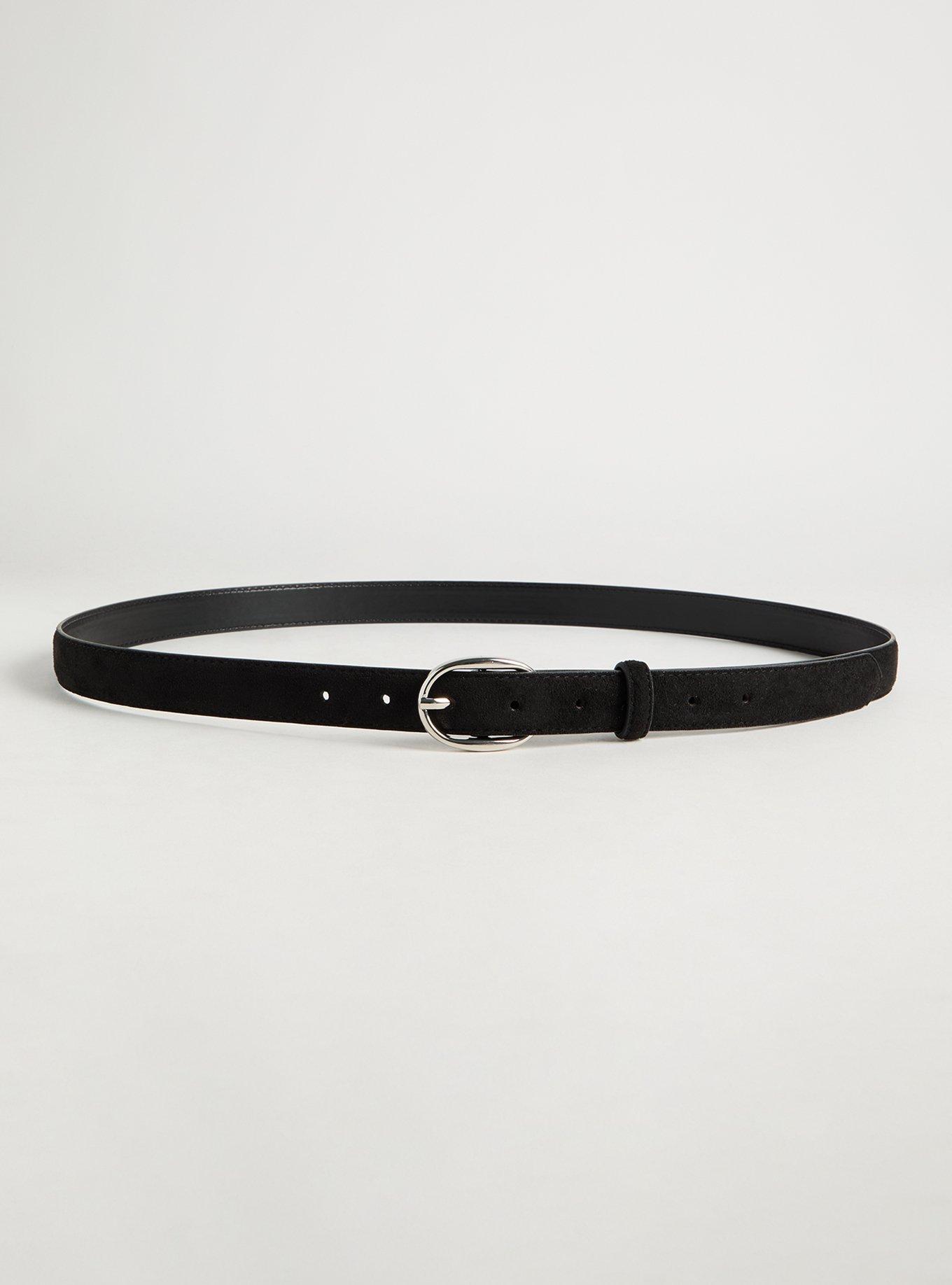 2-Pack Faux Suede Belt