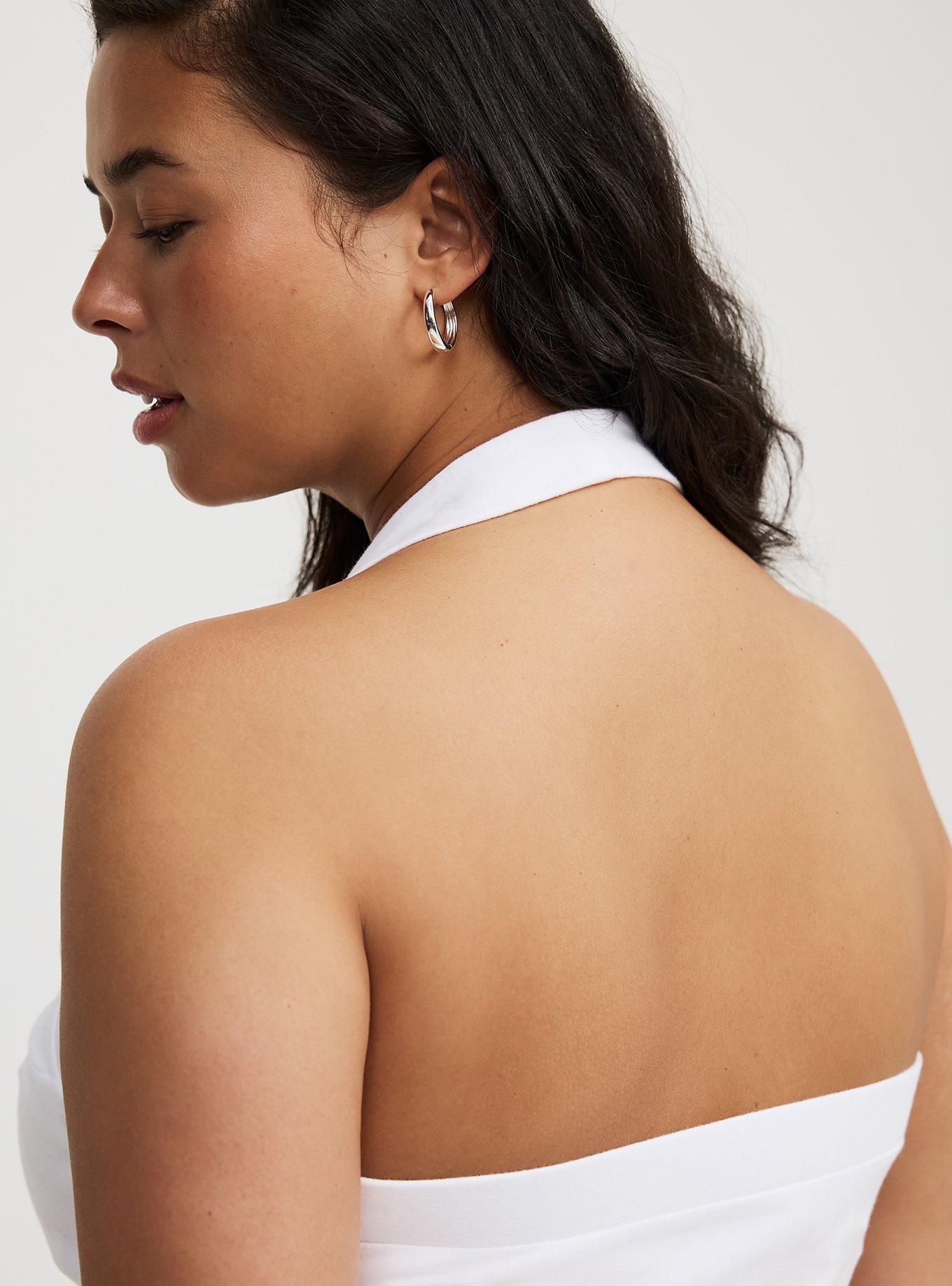 Foxy Square Neck Halter Top