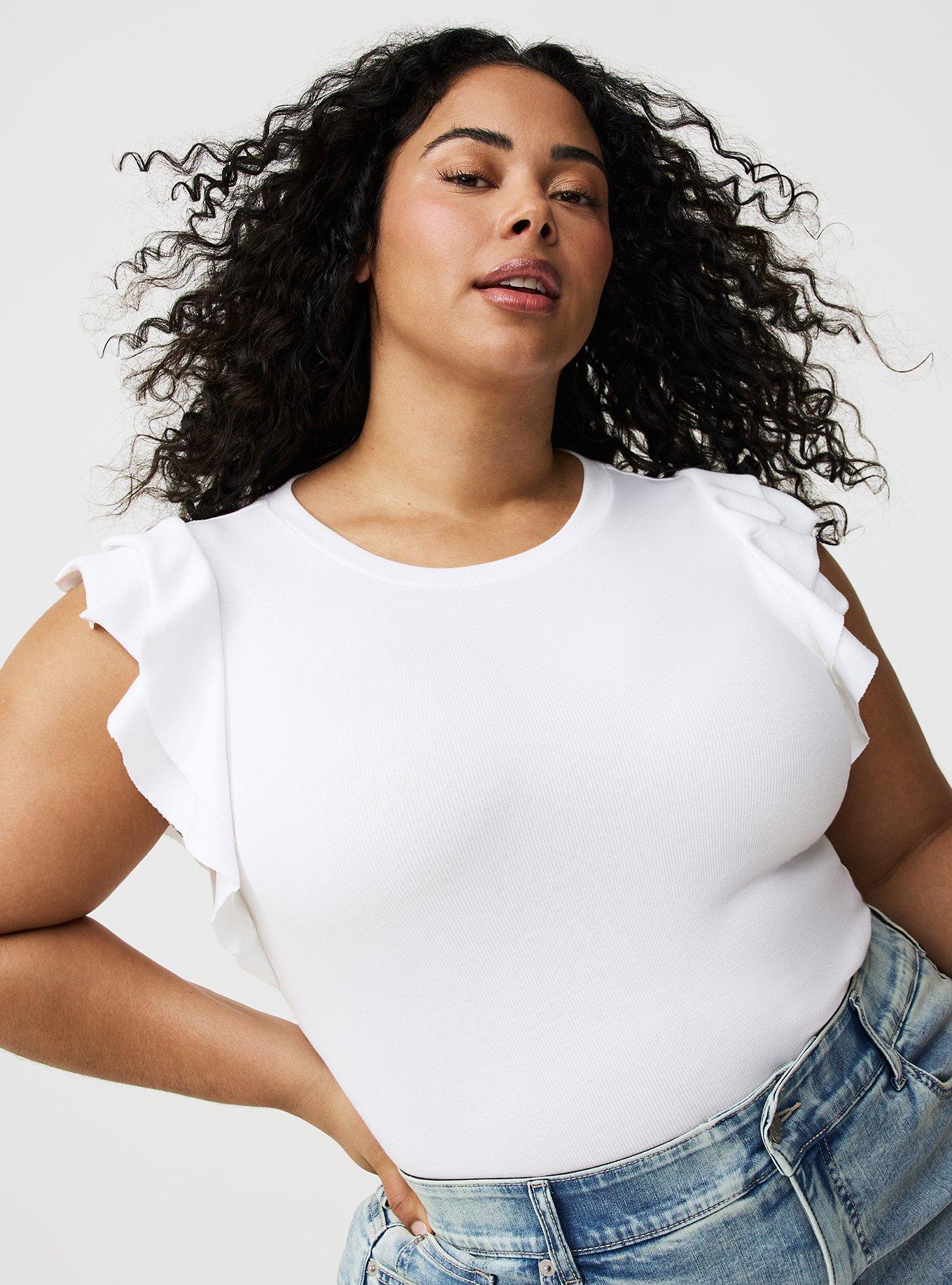 Double Flutter Sleeve Top