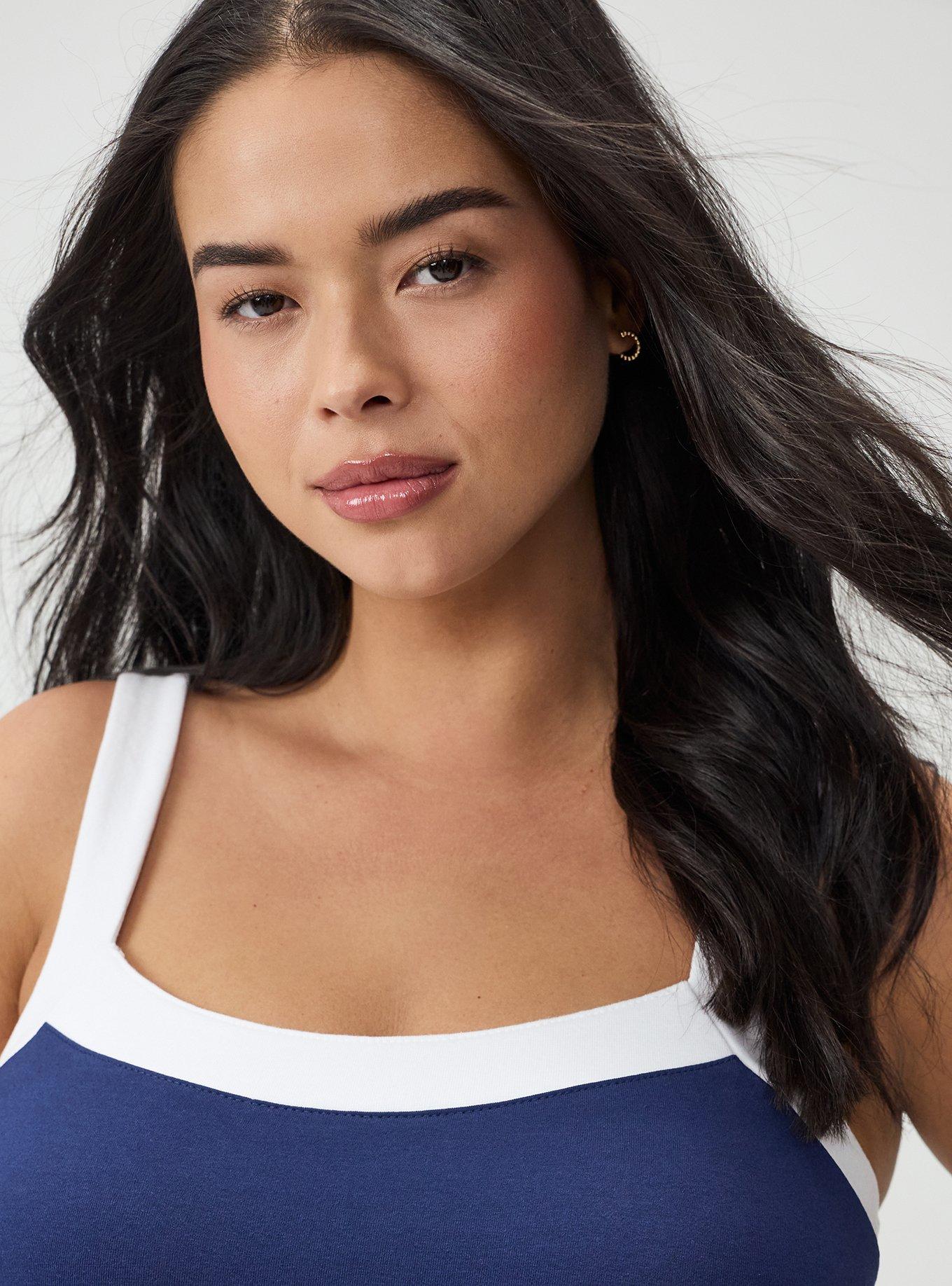 Foxy Wide Strap Tank, MEDIEVAL BLUE, alternate