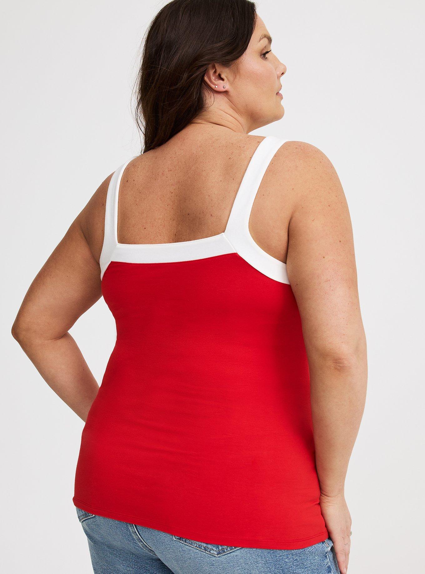 Foxy Wide Strap Tank, ADRENALINE RUSH, alternate