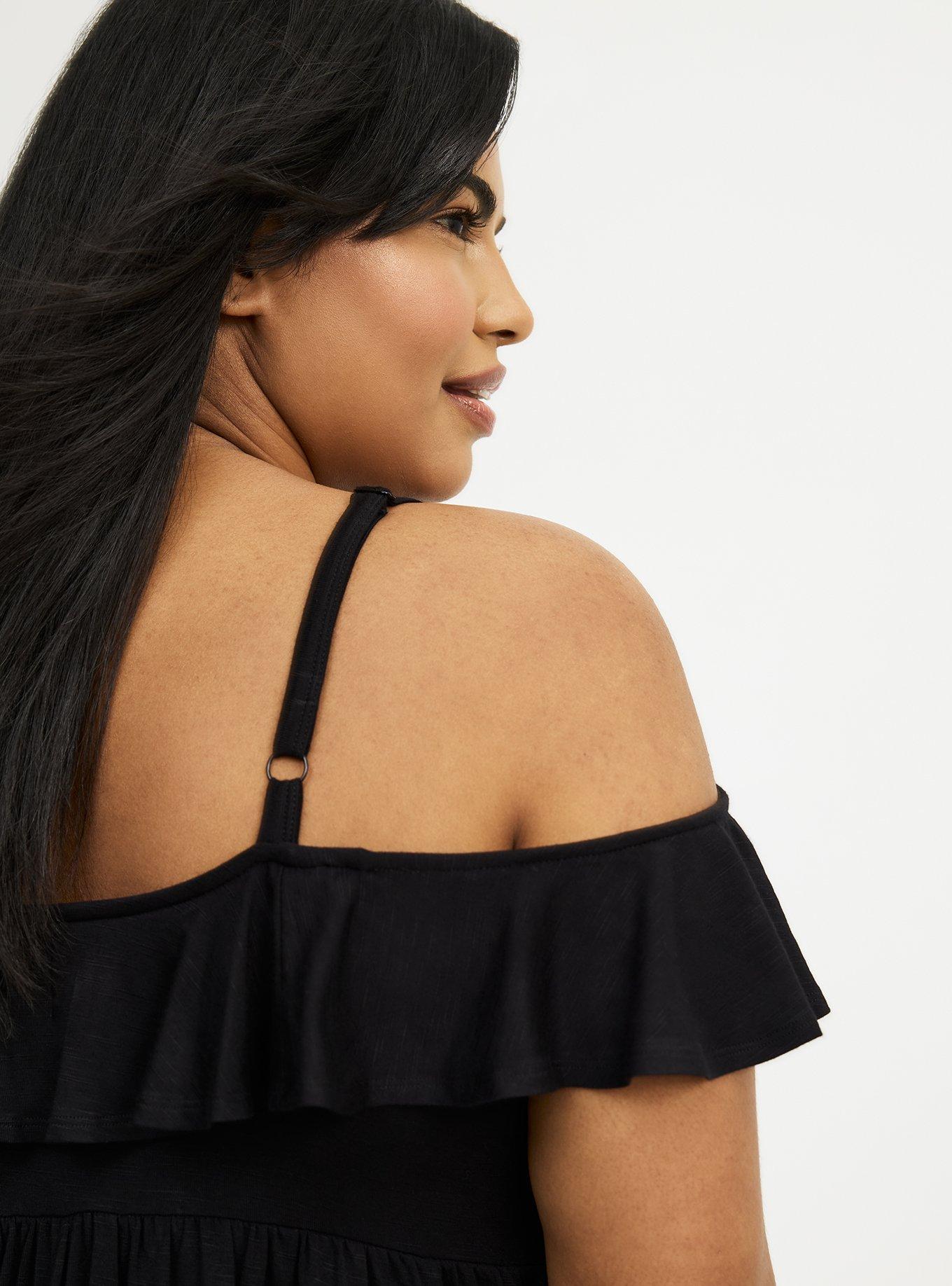 Off-Shoulder Babydoll Top