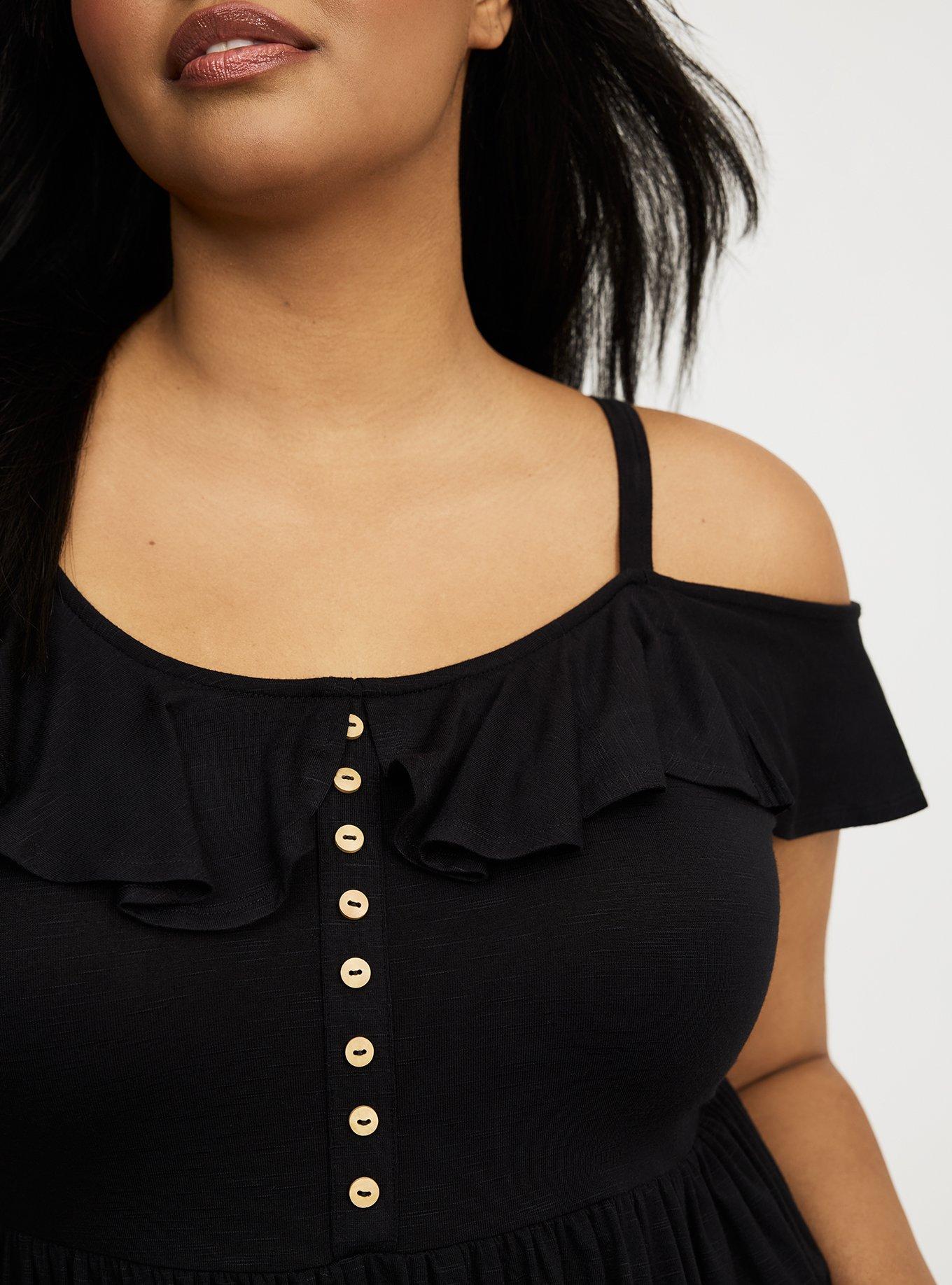 Off-Shoulder Babydoll Top