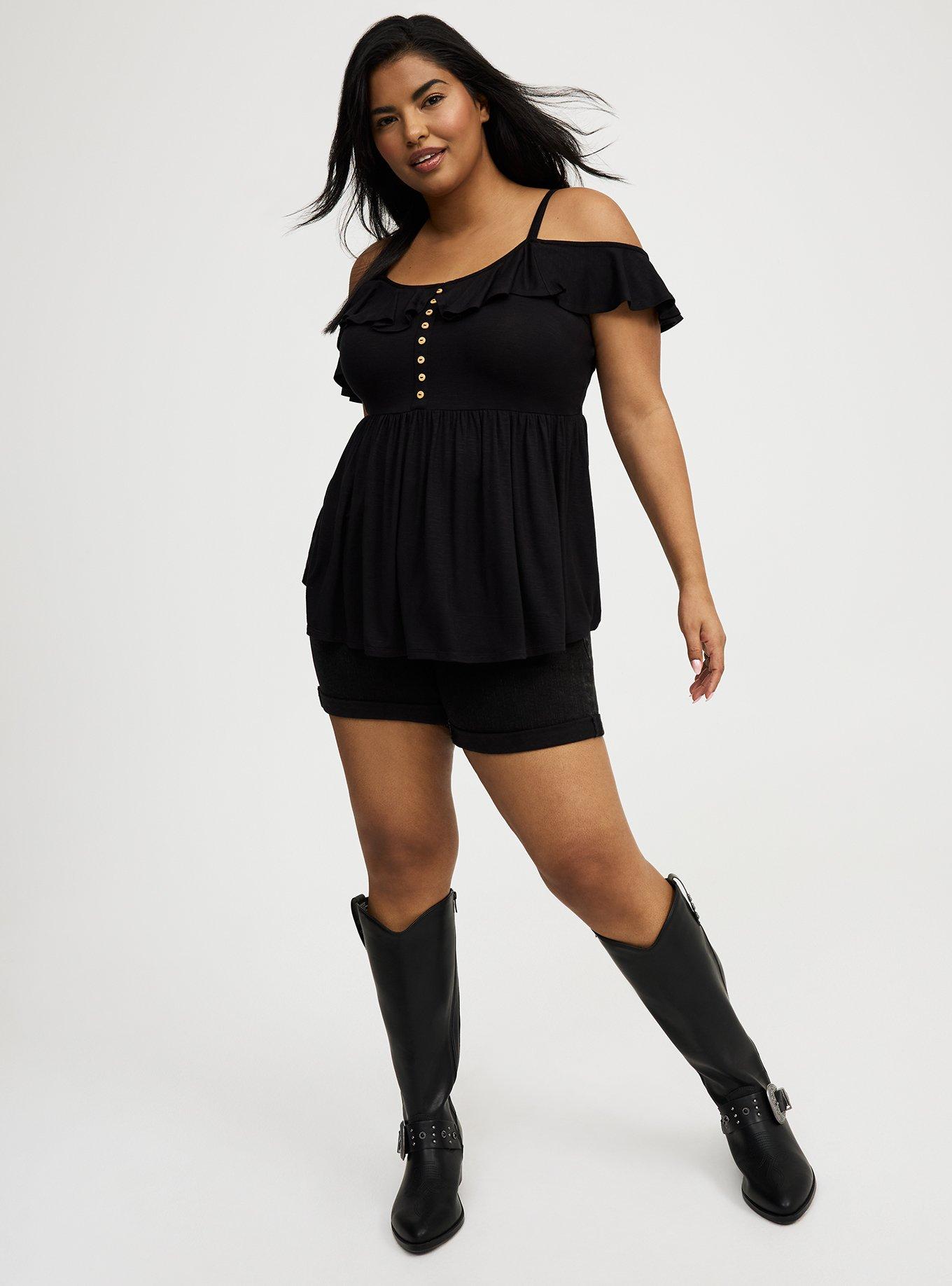 Off-Shoulder Babydoll Top