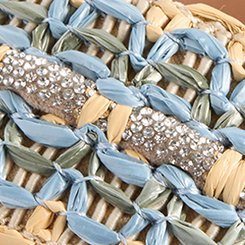 Plus Size Embellished Double Band Slide (WW), MULTI, swatch