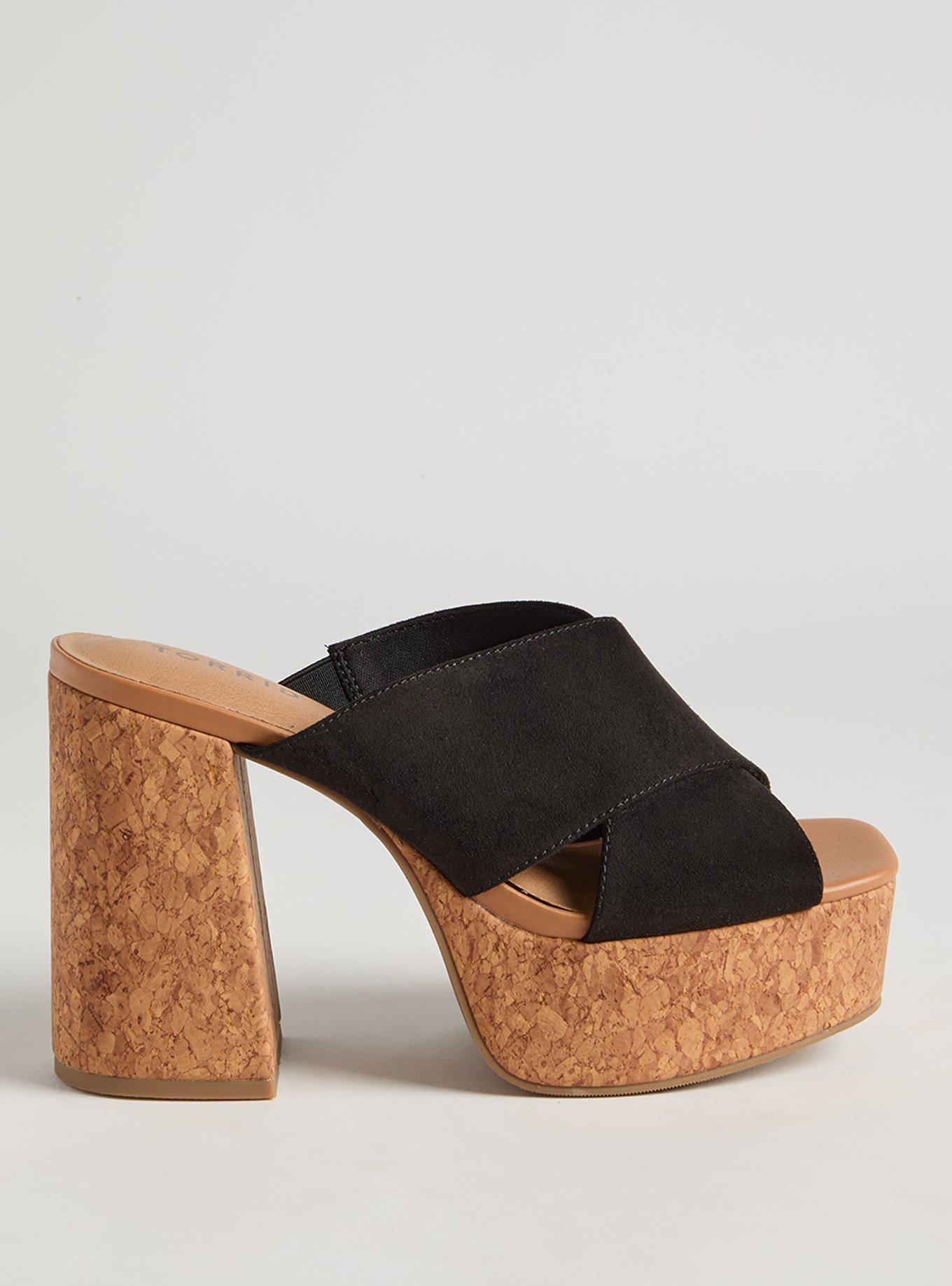 X-Band Platform Heeled Sandal (WW)