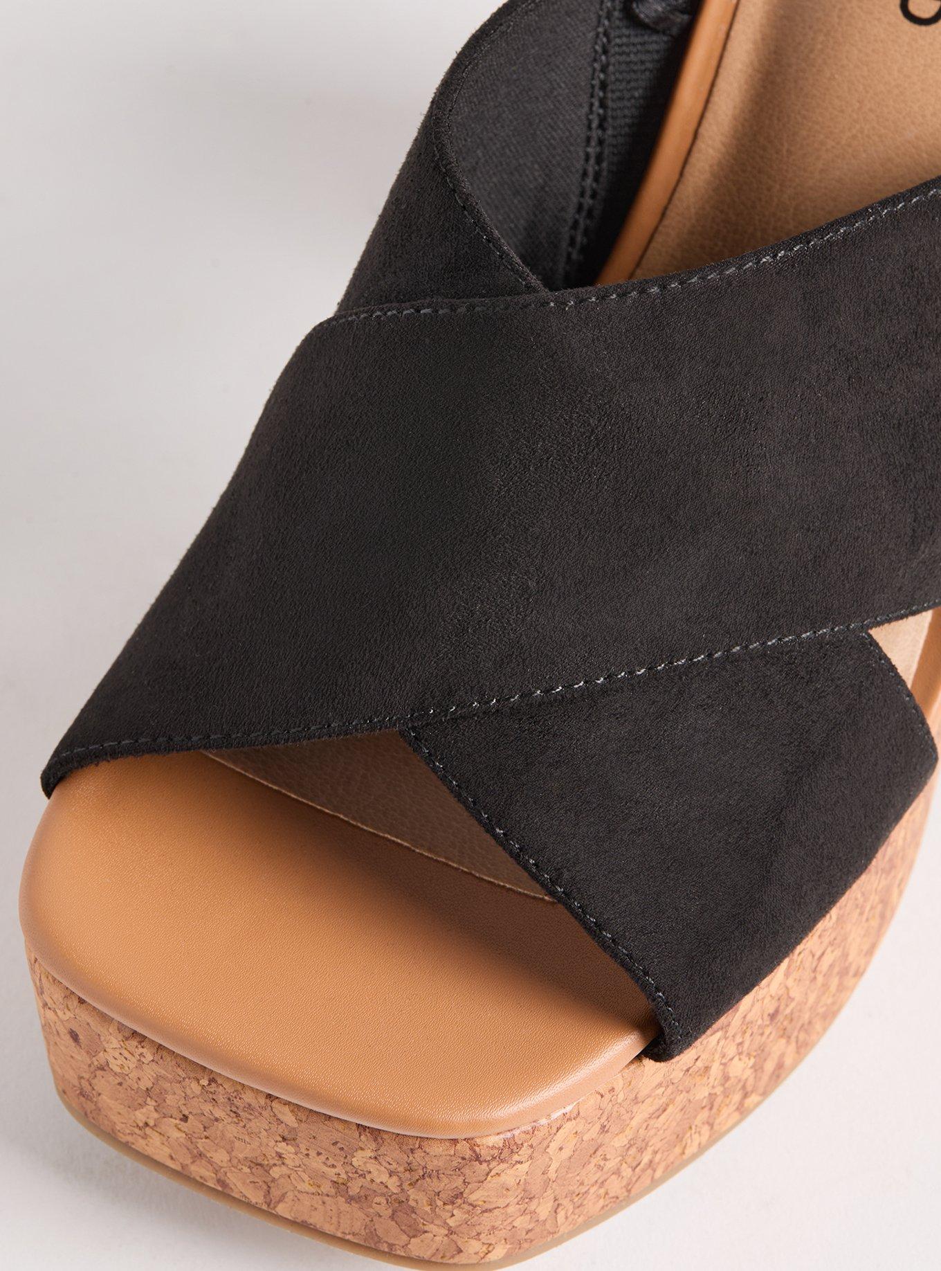 X-Band Platform Heeled Sandal (WW)