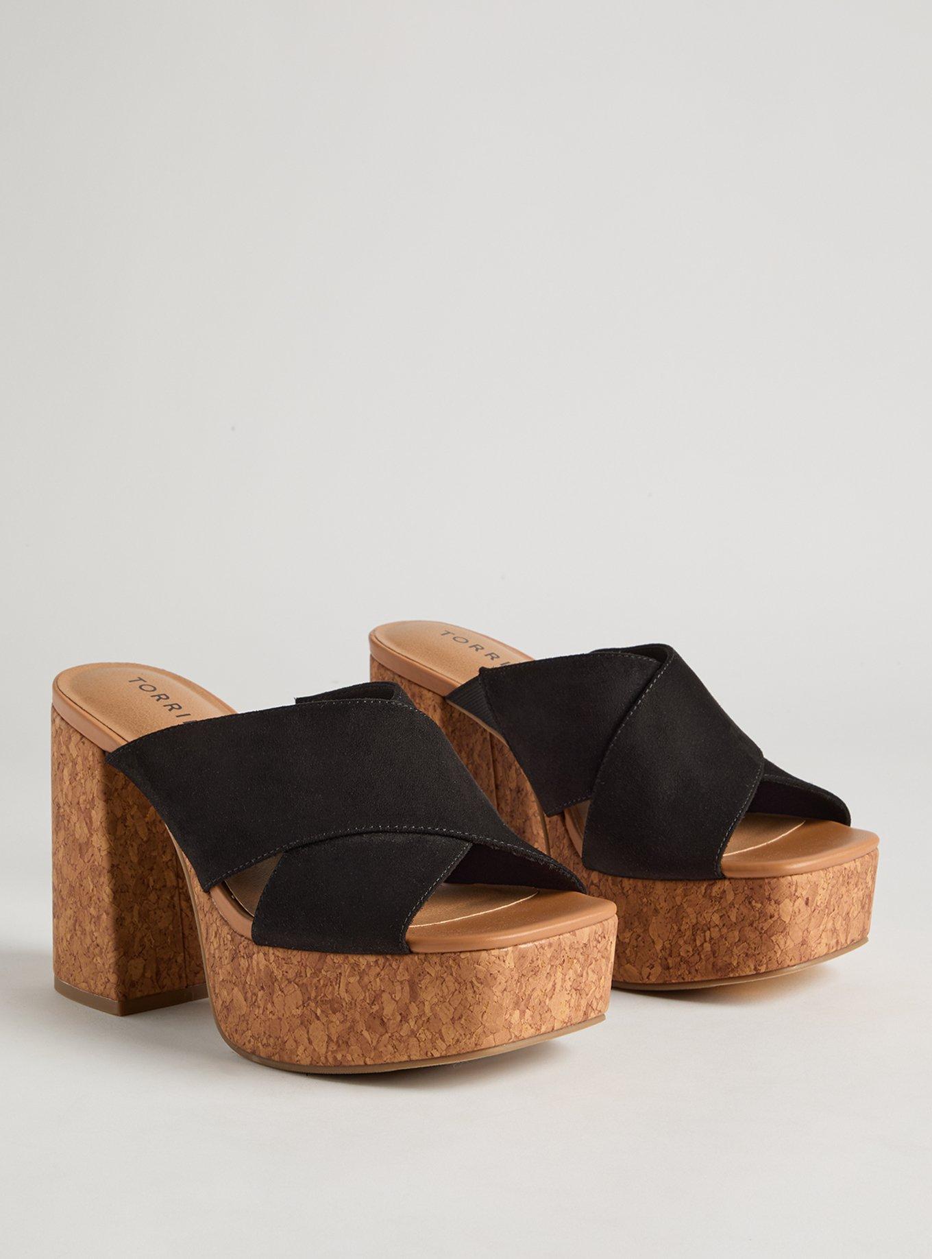 X-Band Platform Heeled Sandal (WW)
