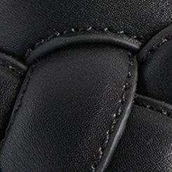 Braided Sandal (WW), BLACK, swatch