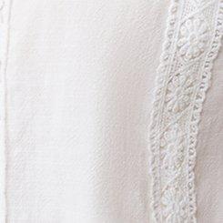 Plus Size Sophie Crochet Trim Cami, BRIGHT WHITE, swatch