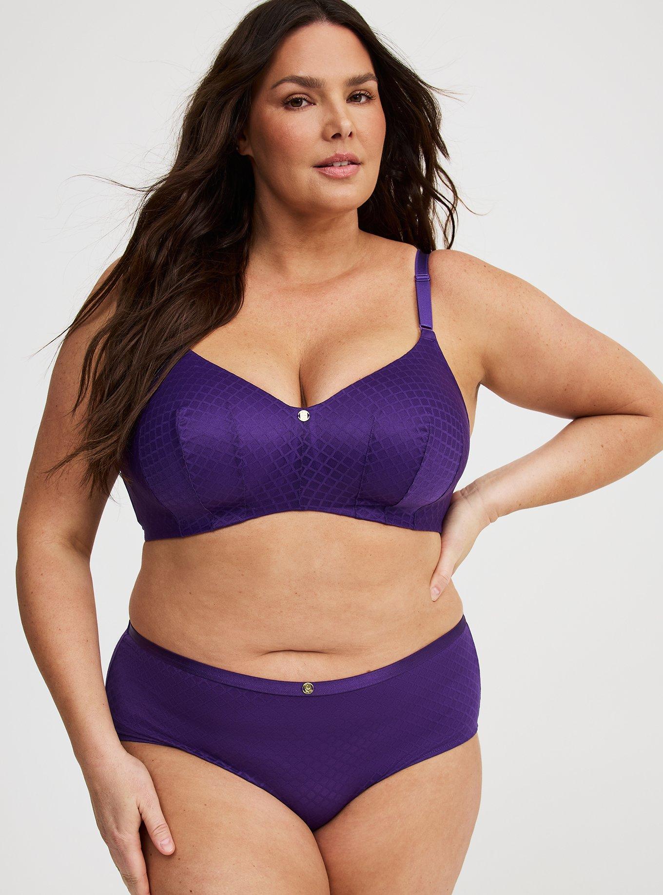 Dream Wire-Free Fishnet Lace Bra
