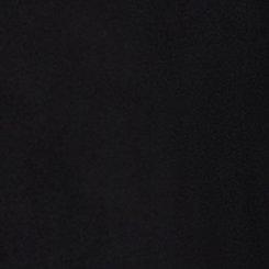 Stretch Challis Button Front Top, DEEP BLACK, swatch