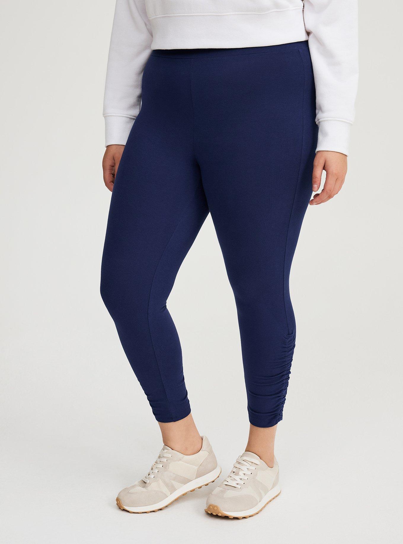 Crop Signature Ruched Legging