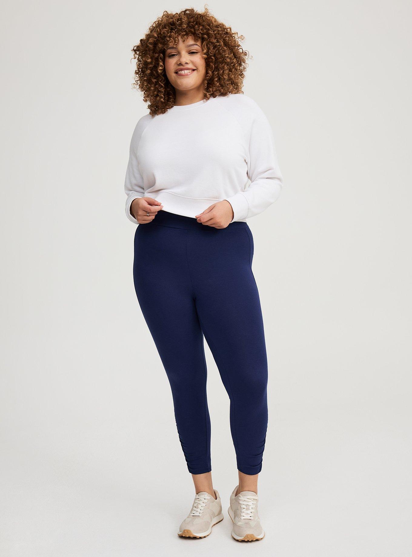 Crop Signature Ruched Legging