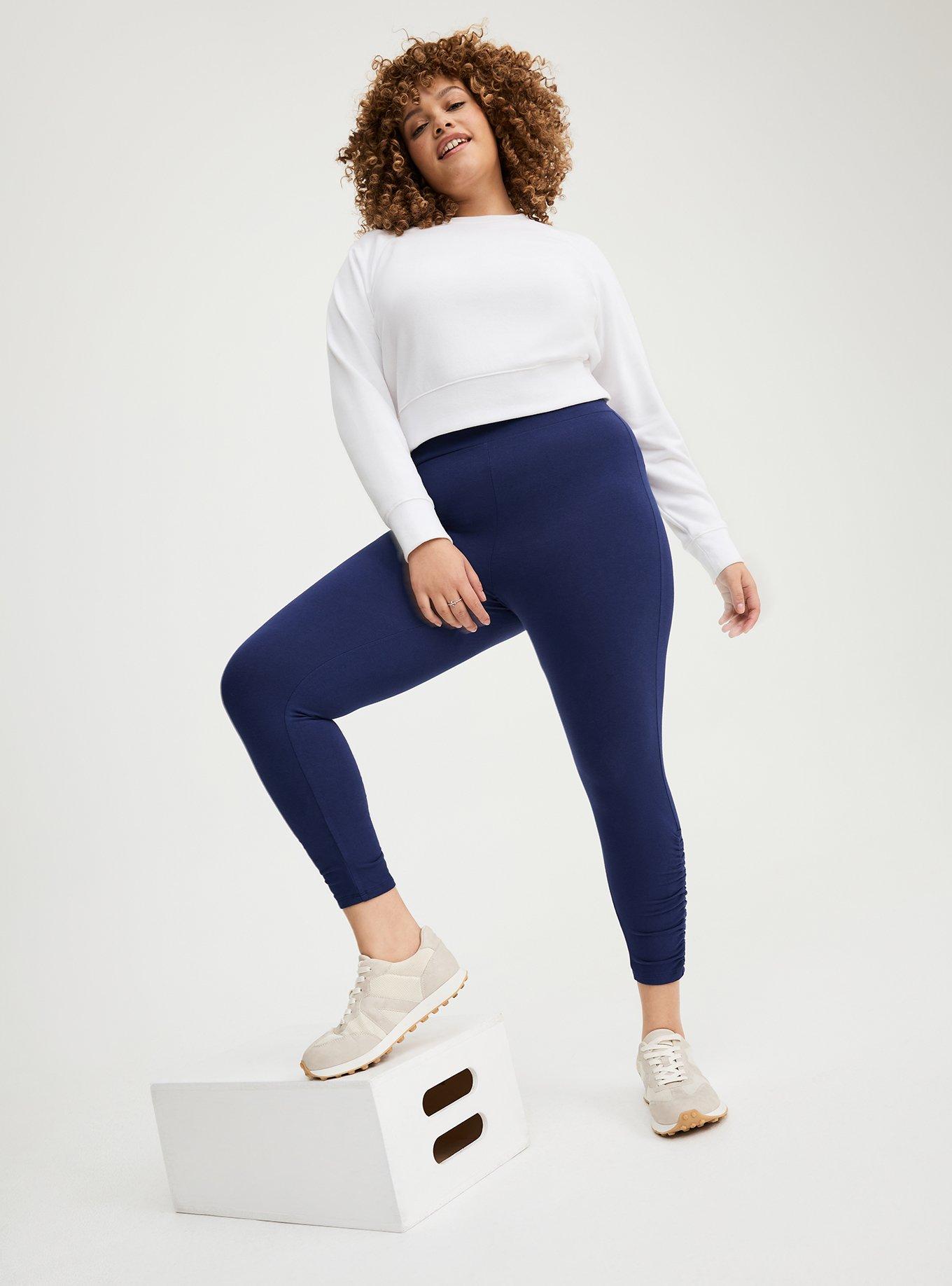 Crop Signature Ruched Legging