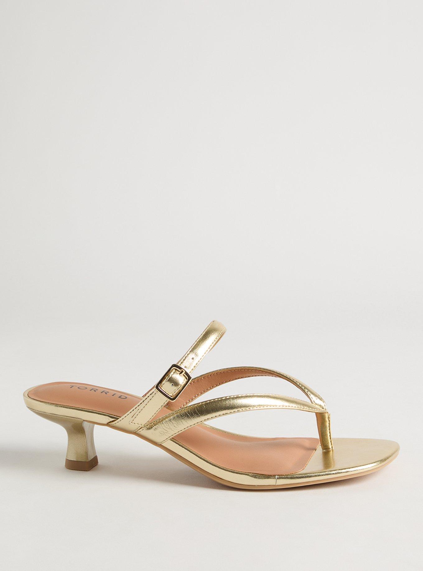 Kitten Heel Sandal (WW)