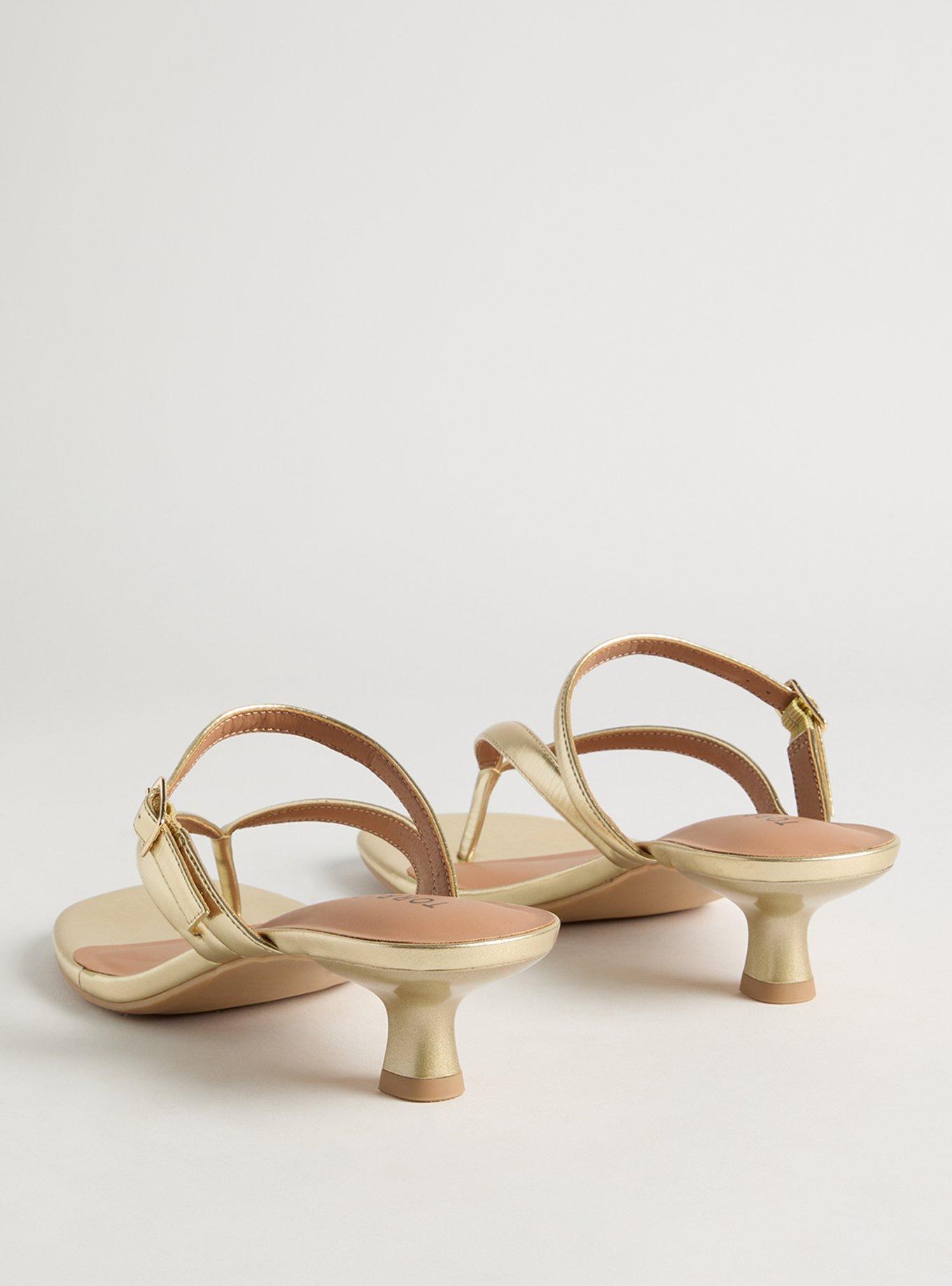 Kitten Heel Sandal (WW)