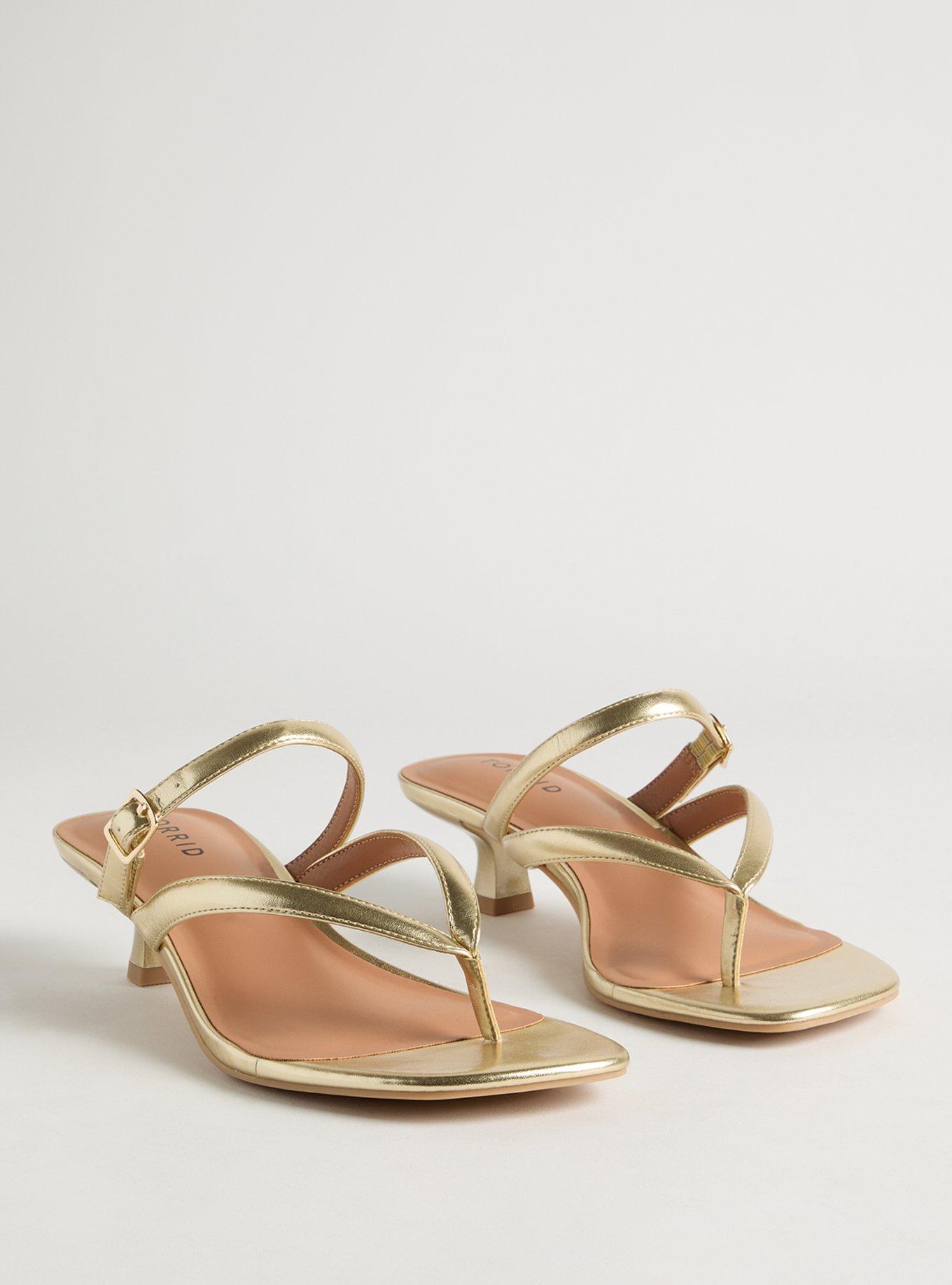 Kitten Heel Sandal (WW)