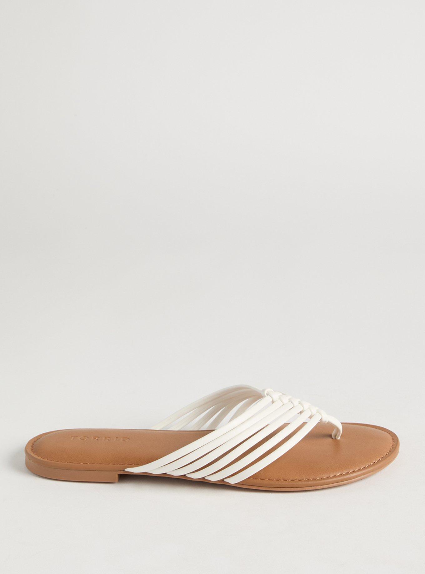 Strappy Braided Flip Flop (WW)