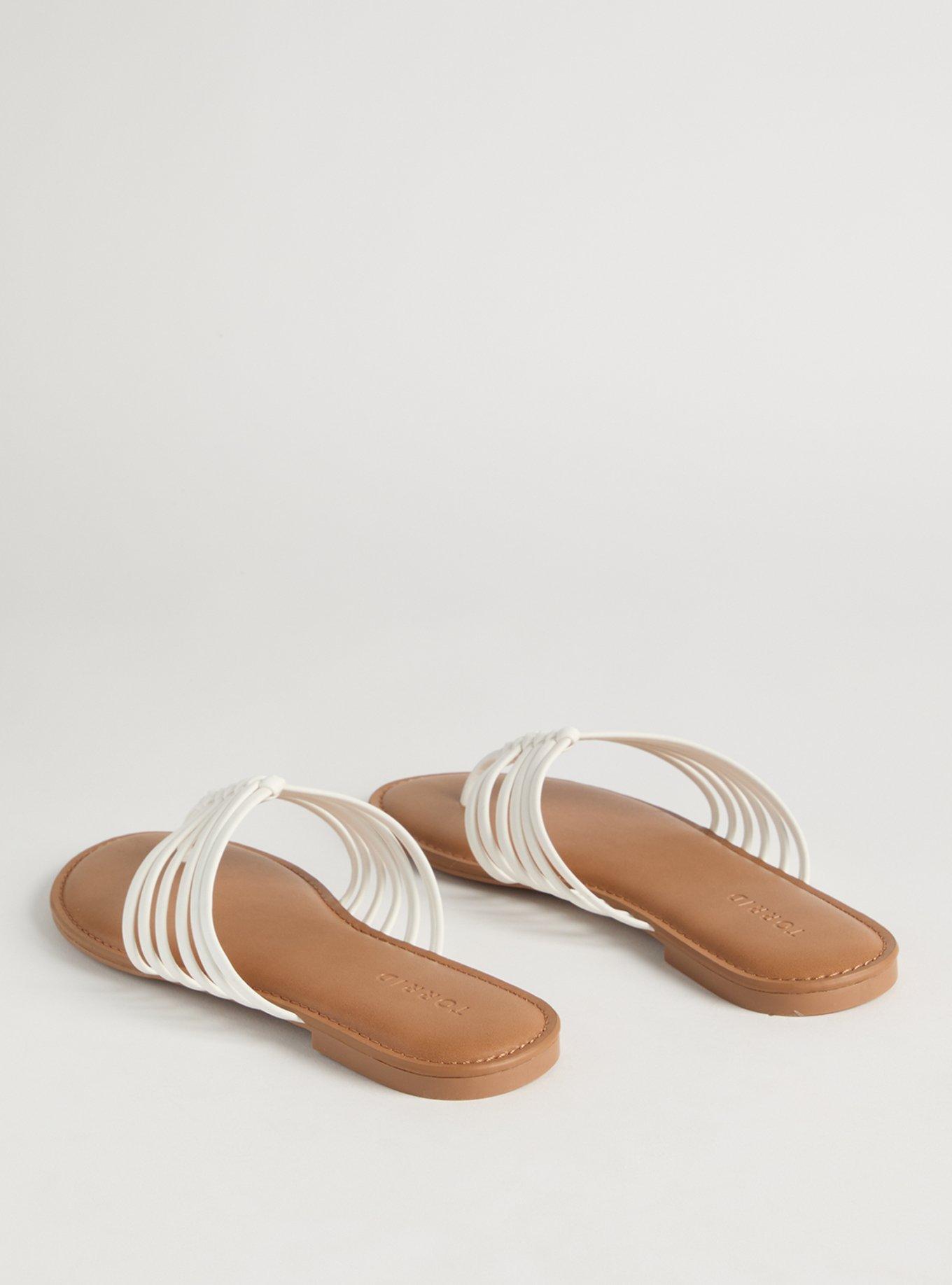 Strappy Braided Flip Flop (WW)