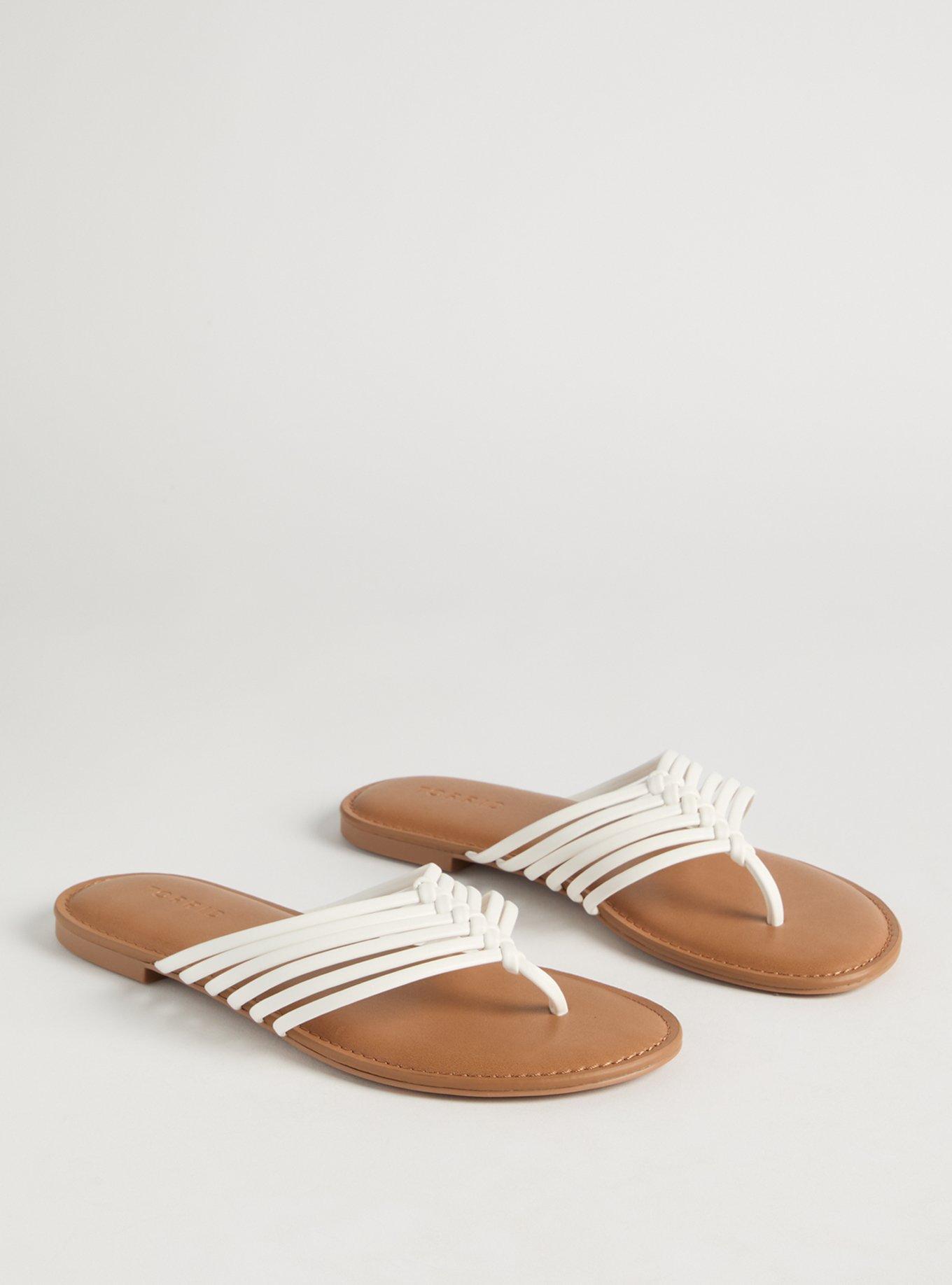 Strappy Braided Flip Flop (WW)
