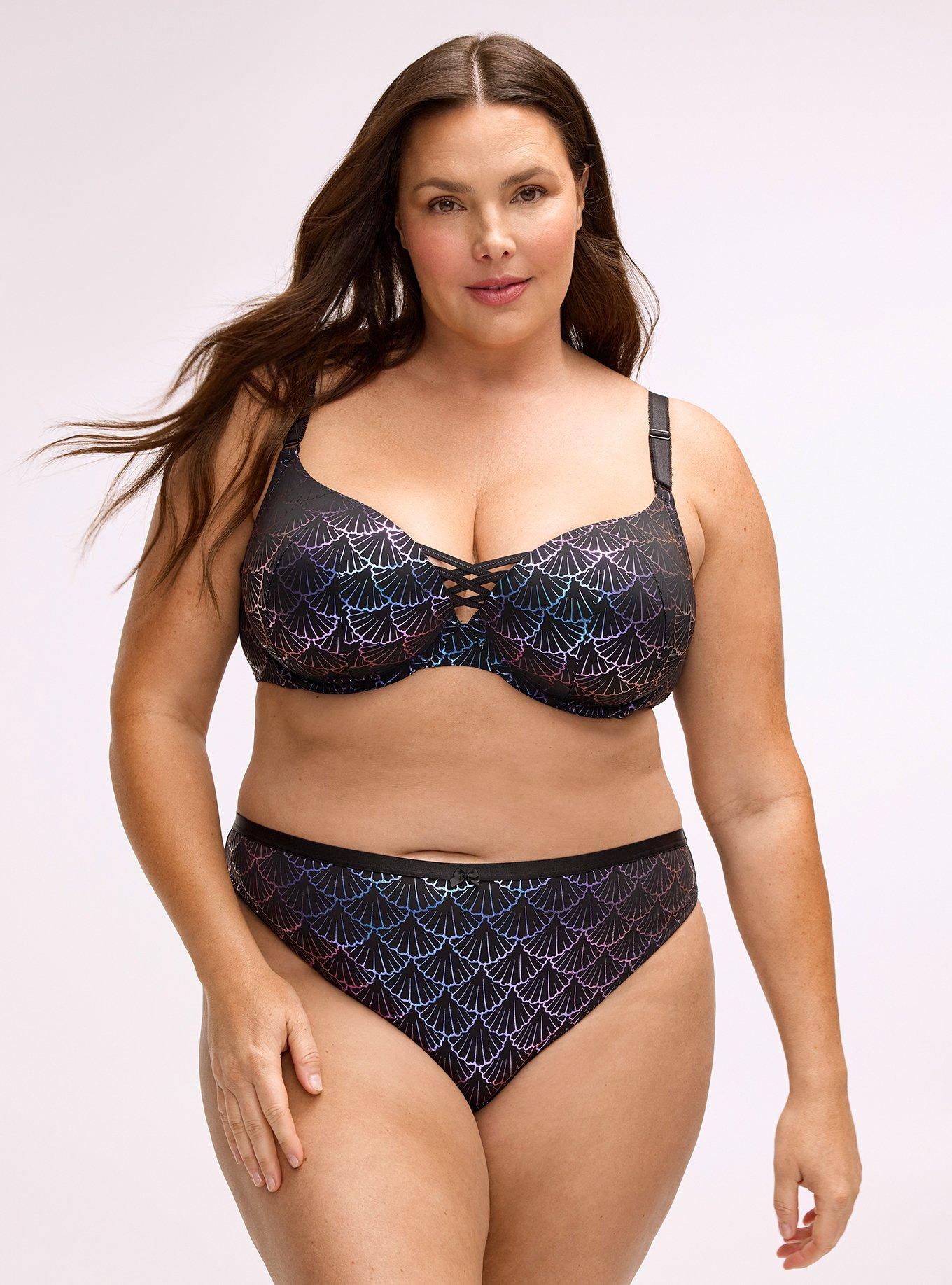 Plus Size - Second Skin Mid-Rise Tanga Panty - Torrid