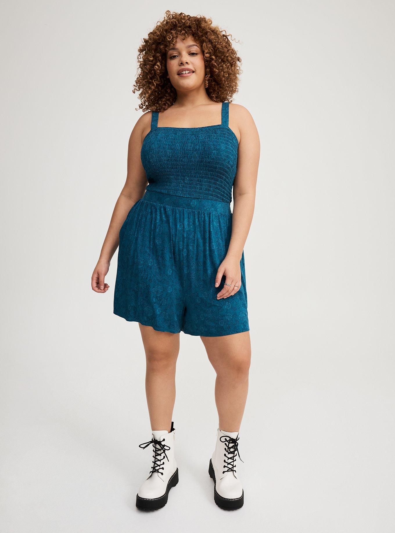 Smocked Tube Romper