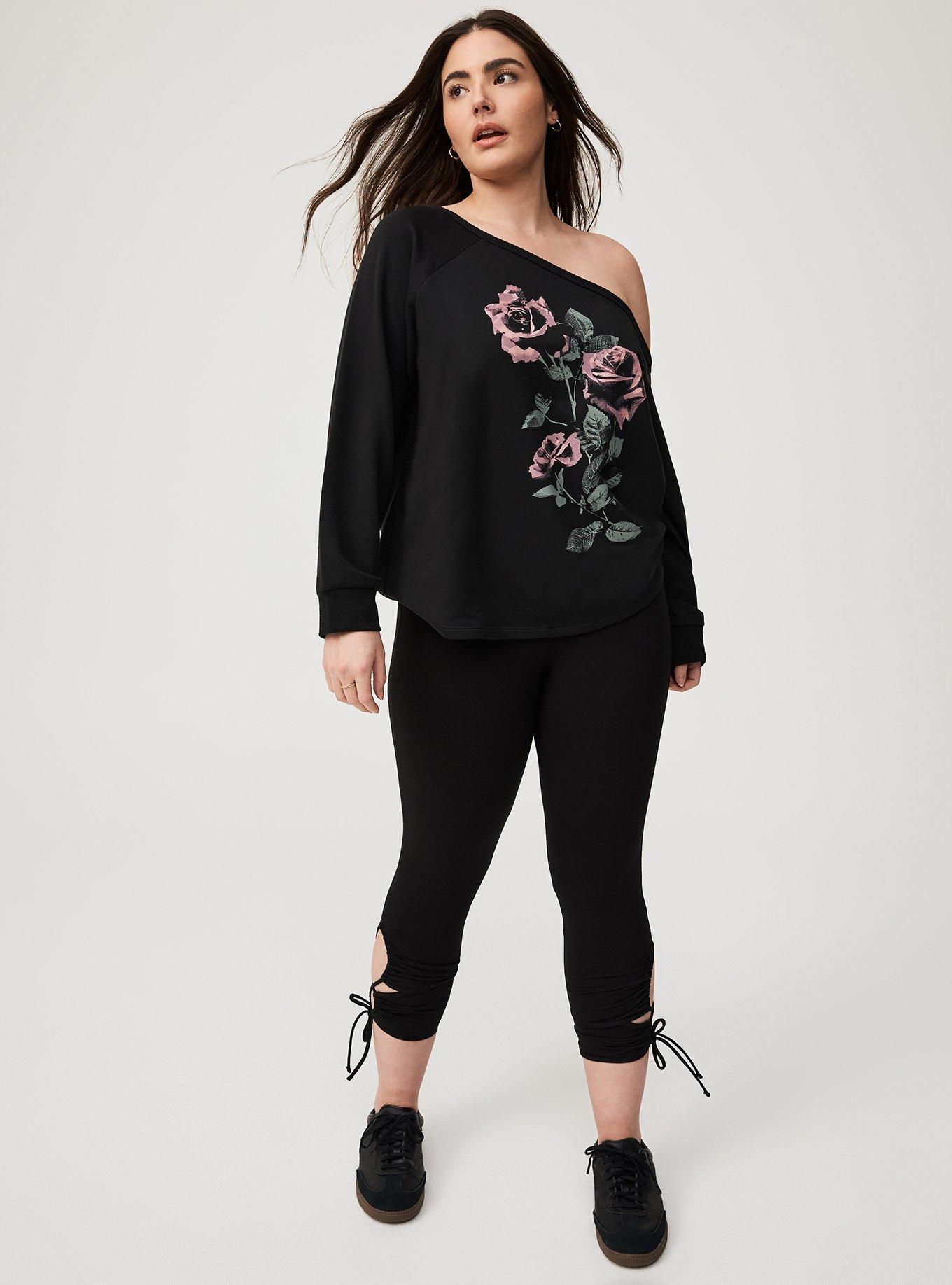 Crop Signature Cutout Legging