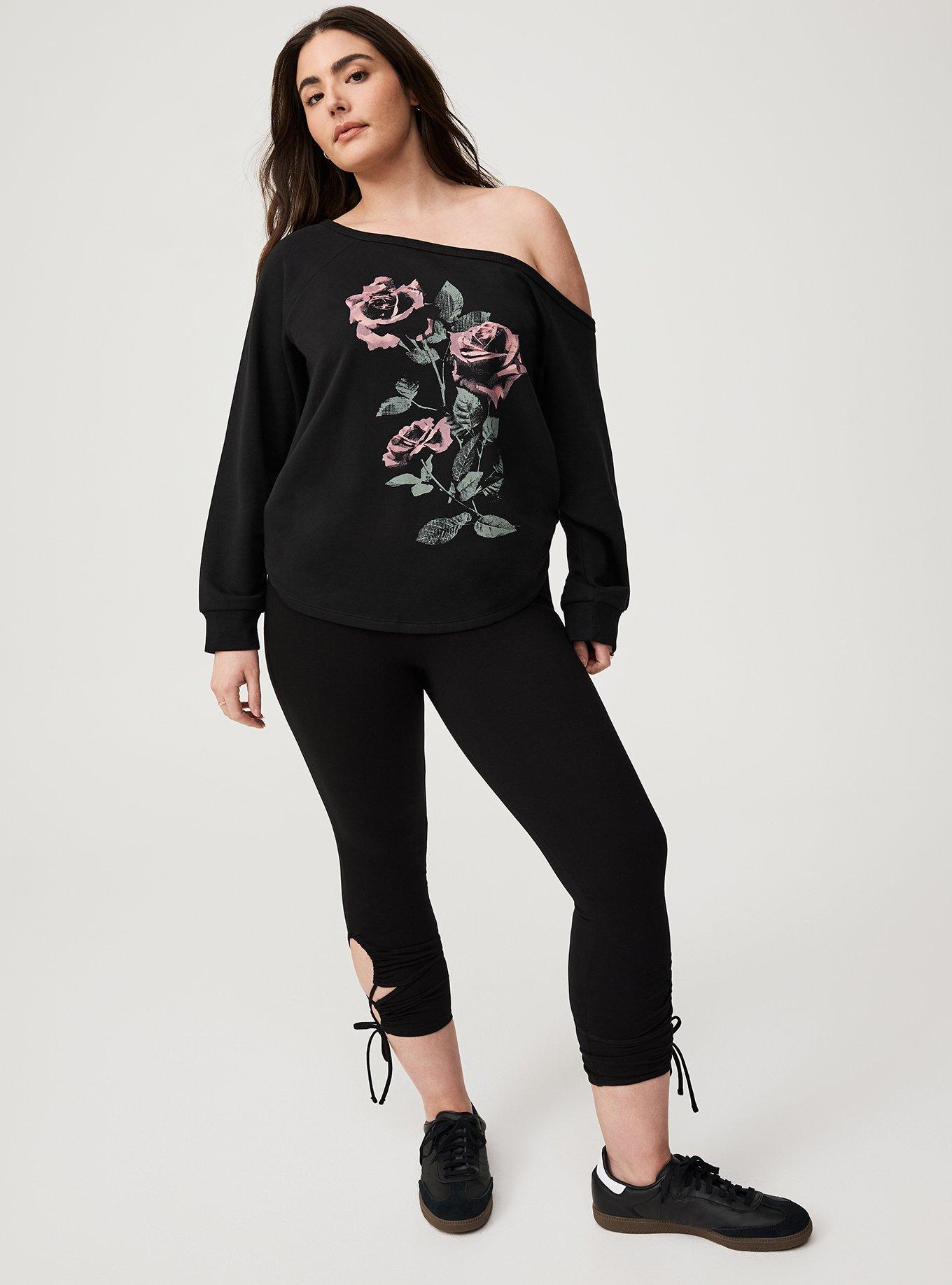 Crop Signature Cutout Legging