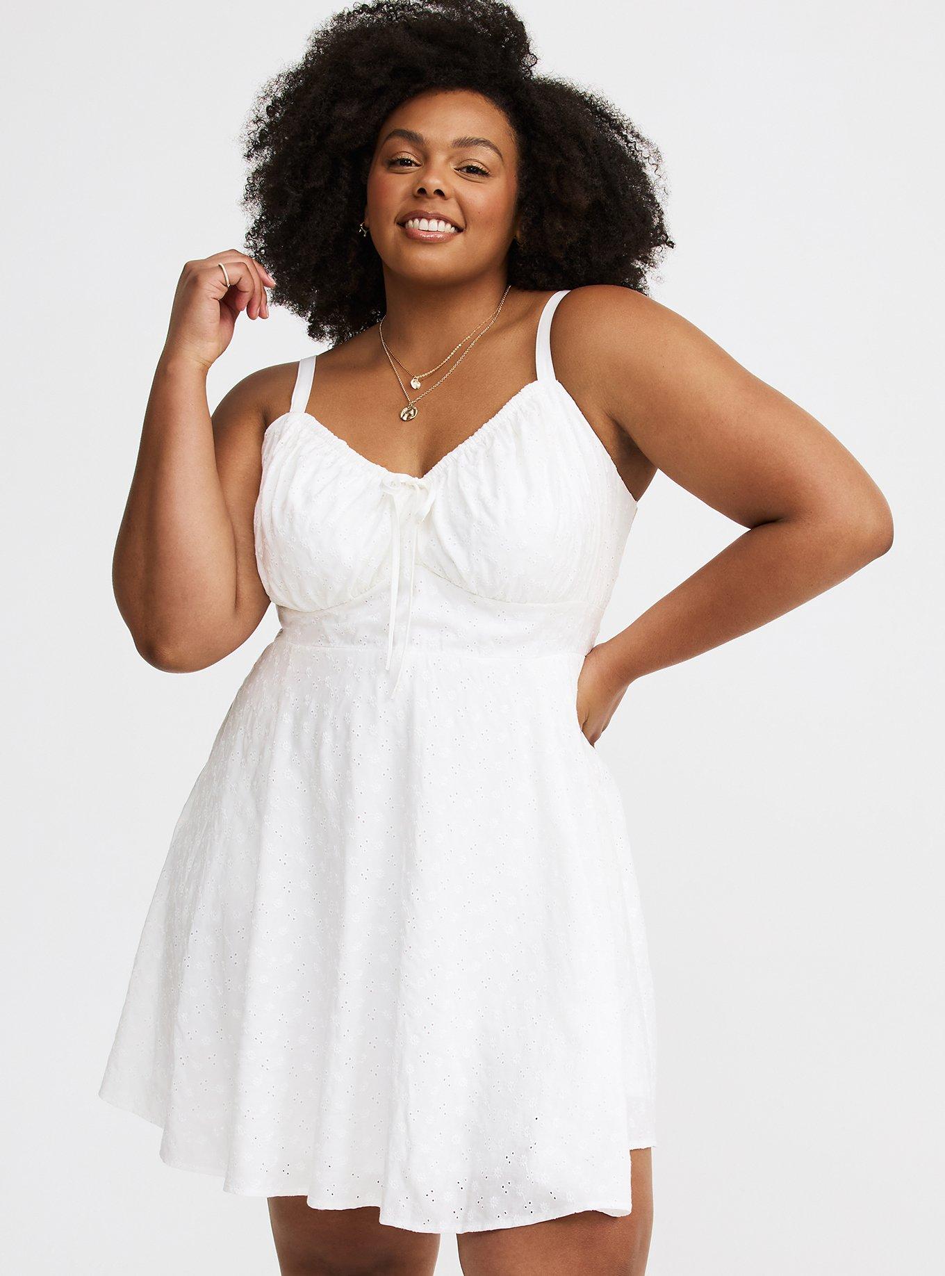FIt & Flare Mini Chalis Dress