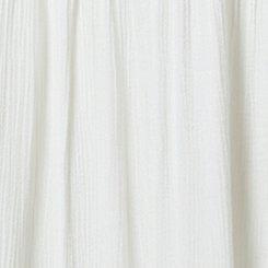 Shirred Tiered Maxi Skirt, CLOUD DANCER, swatch