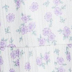 Tiered Maxi Skirt, DONNA DITSY FLORAL PURPLE, swatch