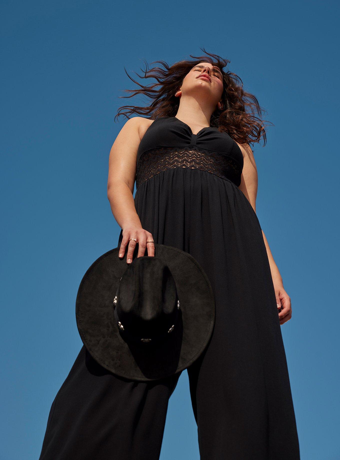 halter jumpsuit dress Belted Halter Jumpsuit