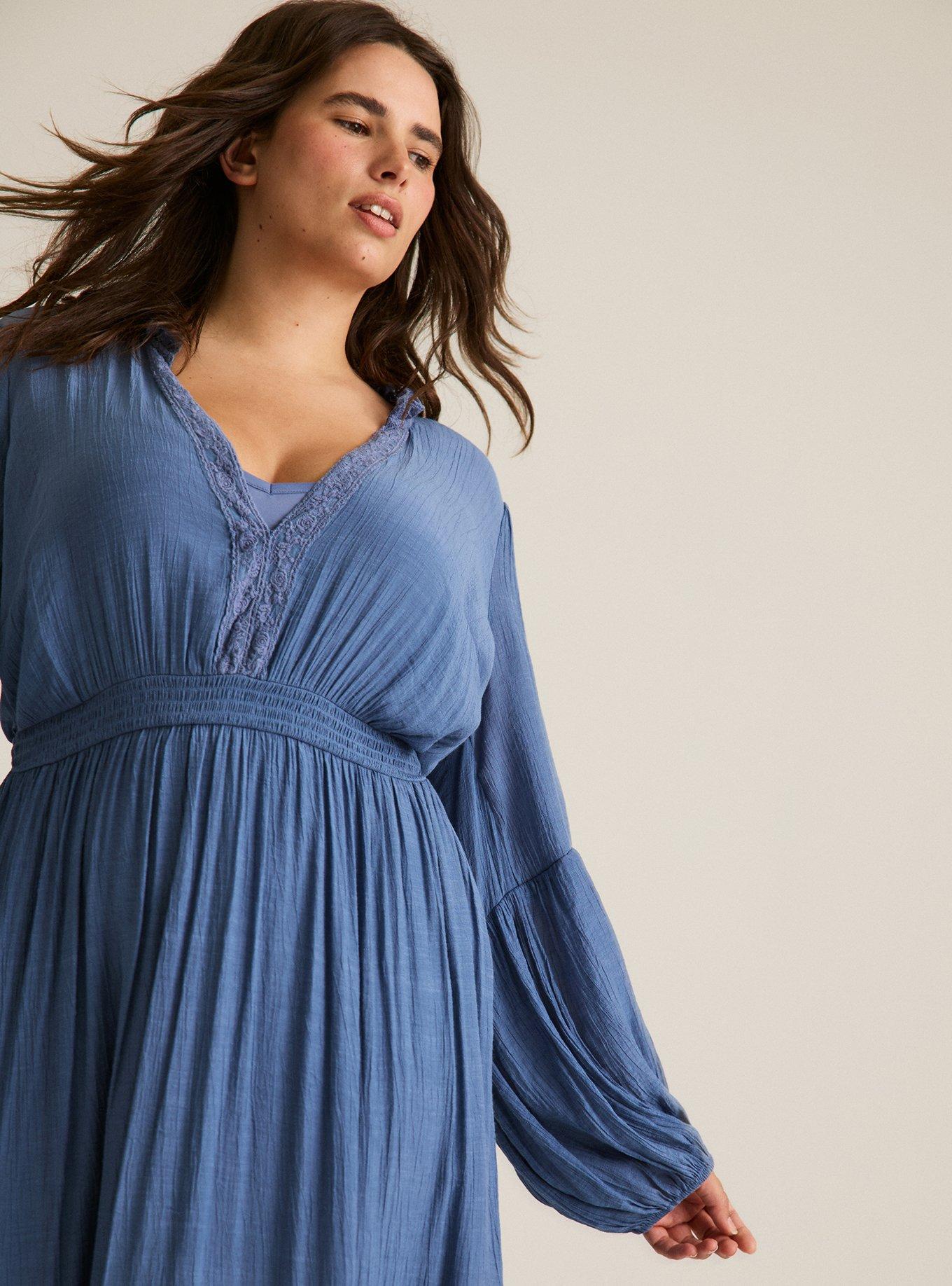 Festi Long Sleeve Maxi Dress