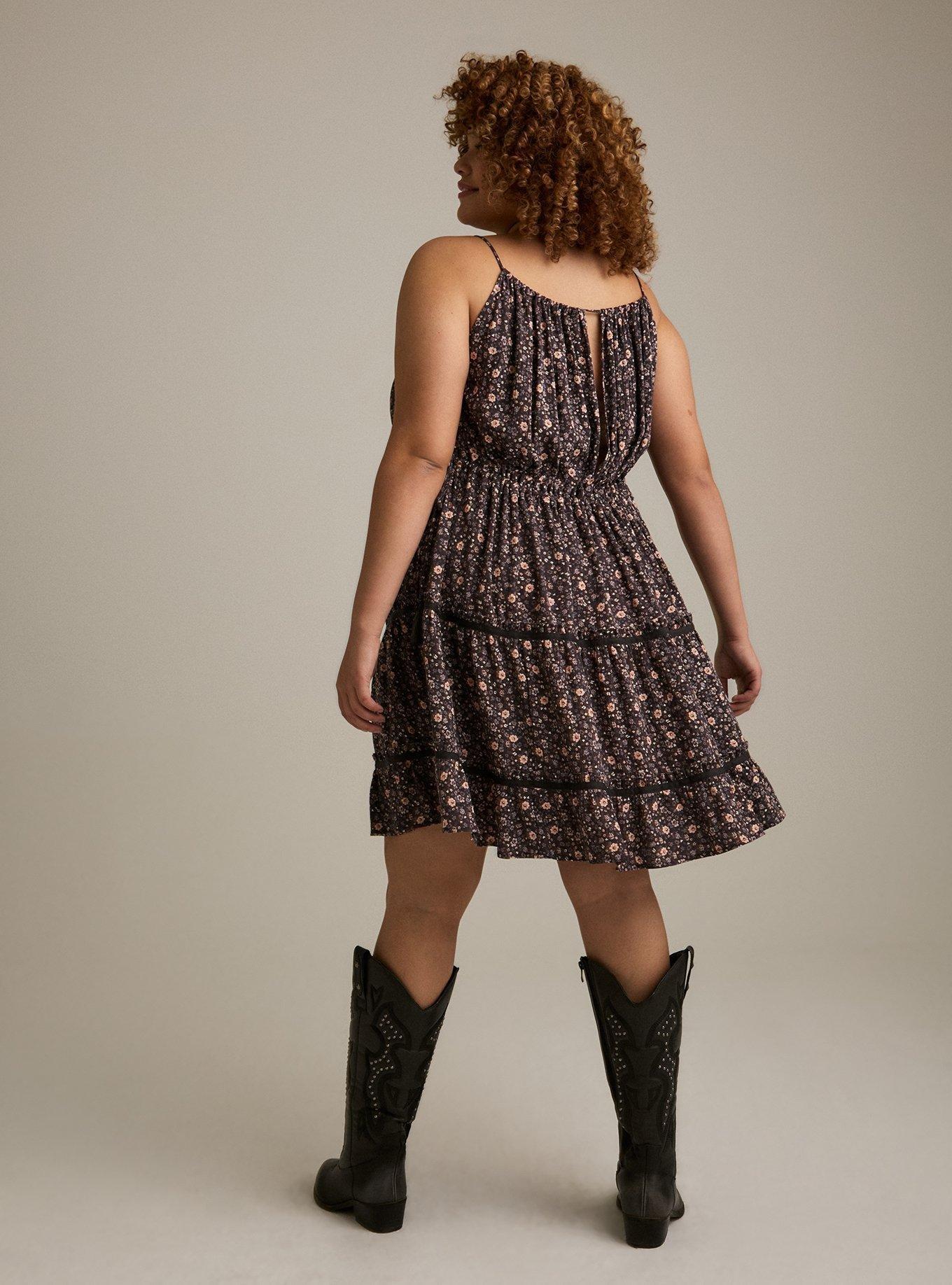 Festi Halter Tassel Dress