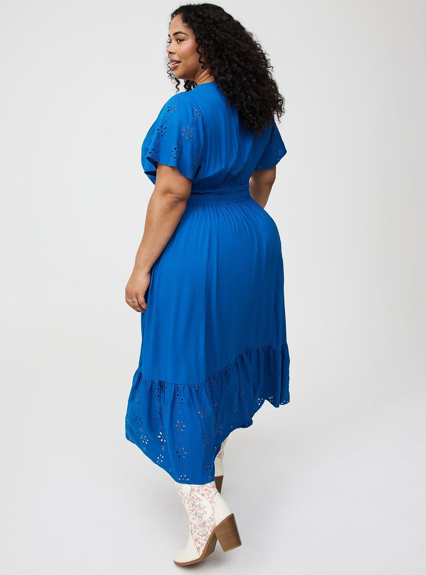 A-Line Maxi Challis Dress