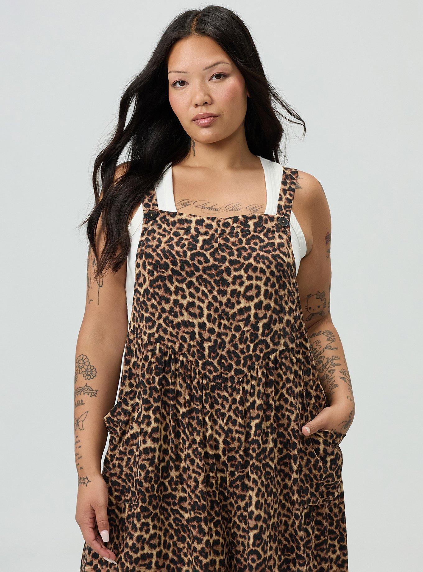 Wide-Leg Overall, ON THE PROWL LEOPARD MULTI, alternate