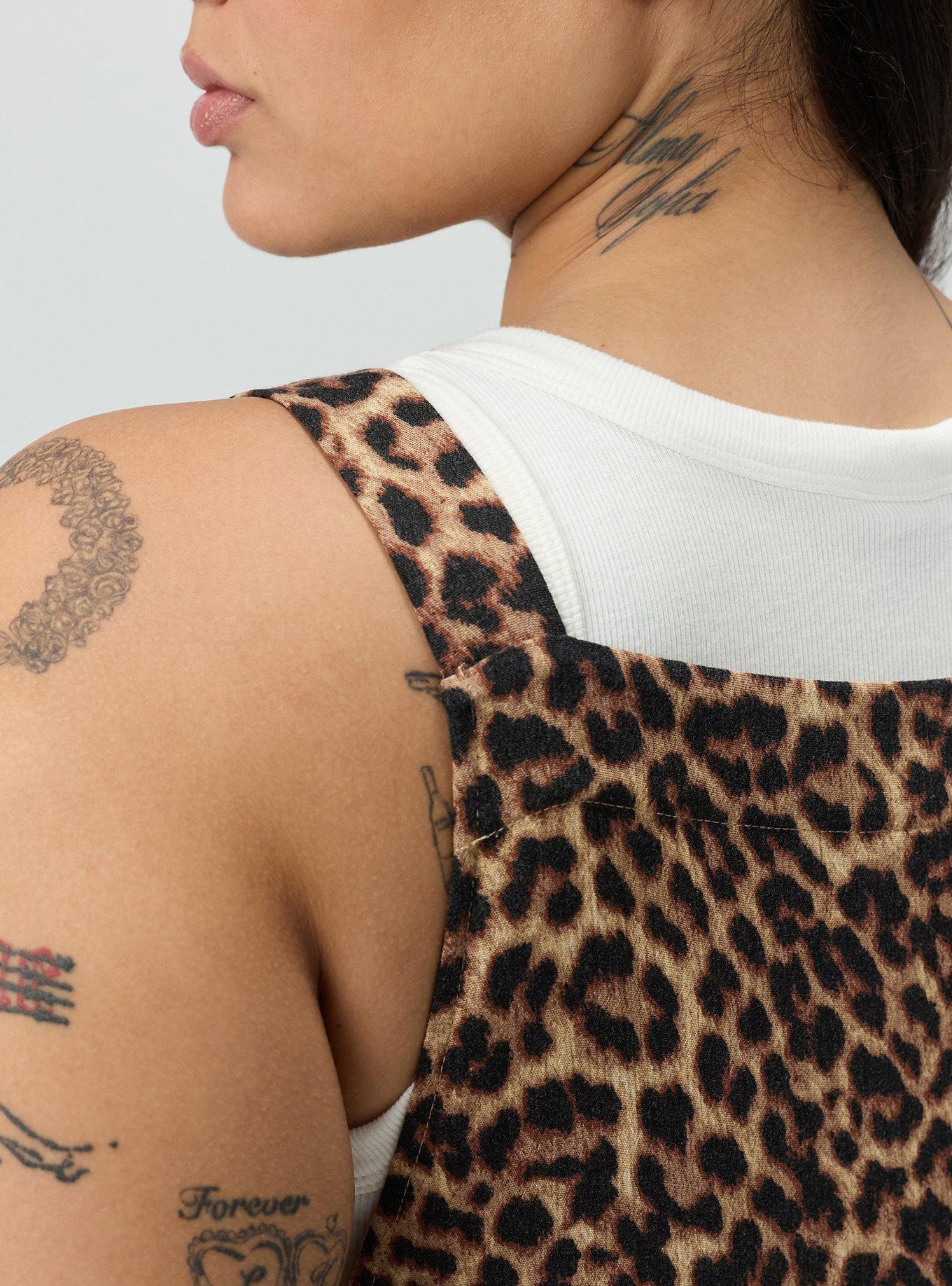 Wide-Leg Overall, ON THE PROWL LEOPARD MULTI, alternate