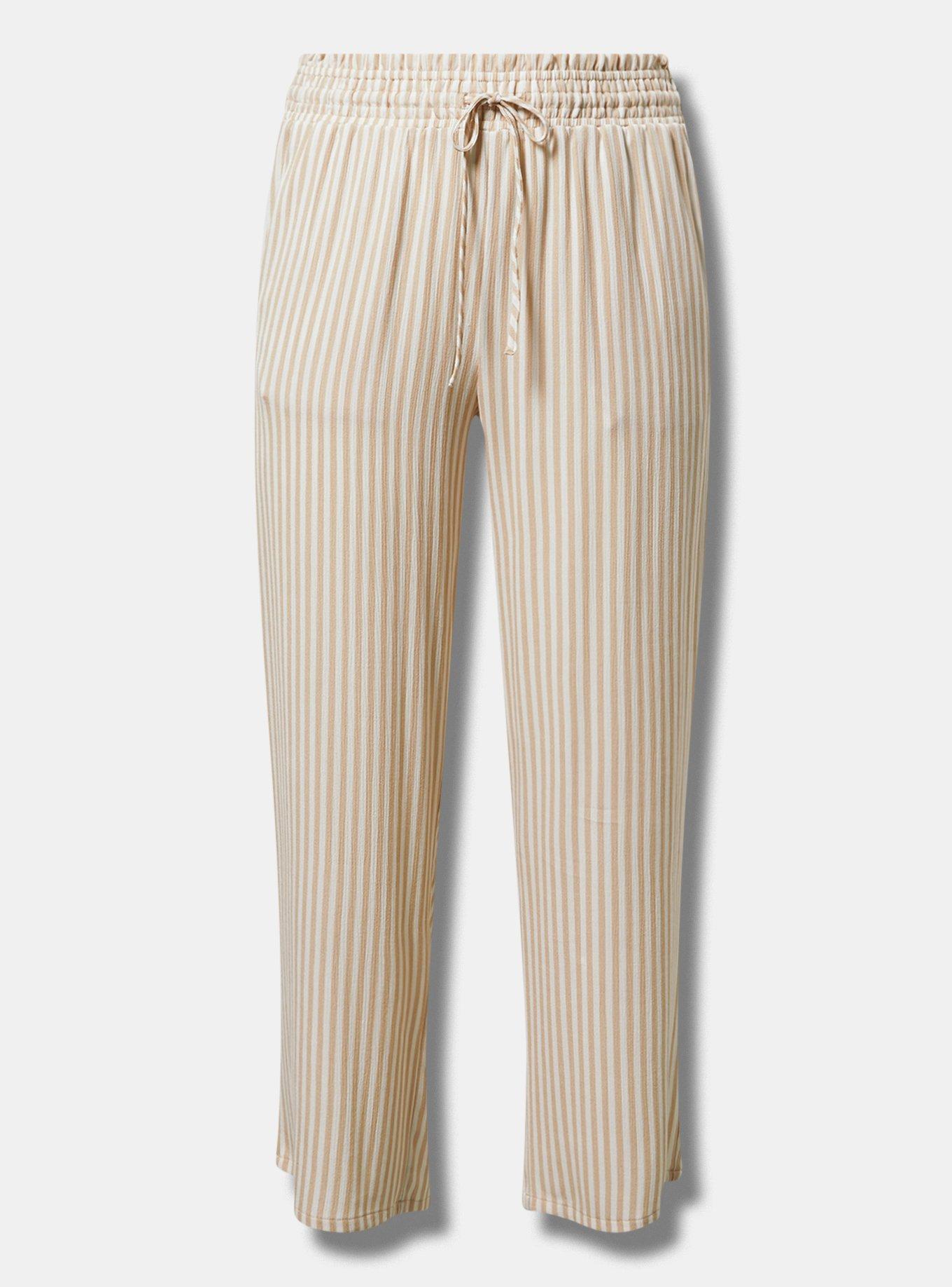 Pull-On Straight Leg High-Rise Pant