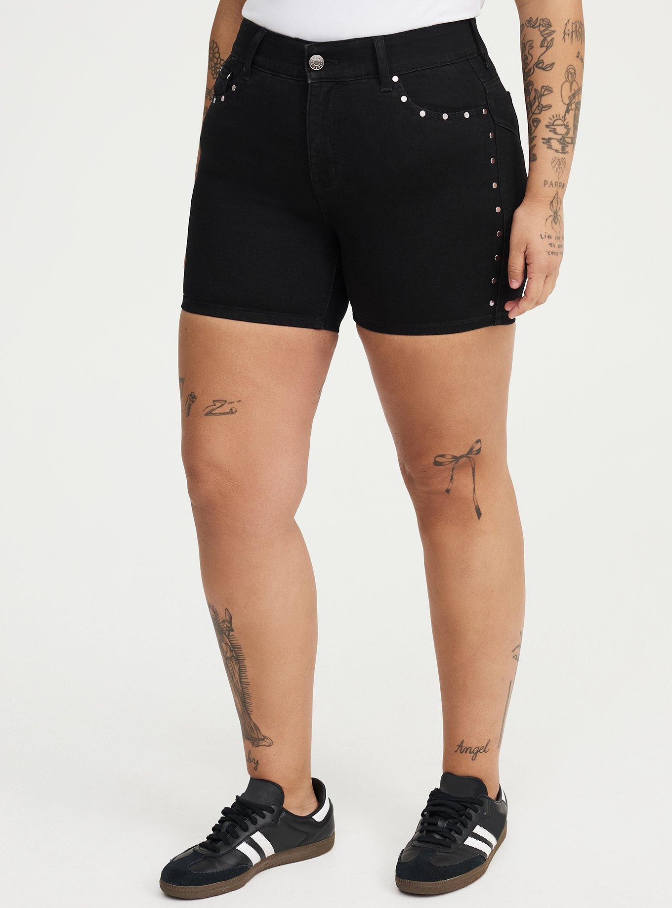 5'' Bombshell High-Rise Short, WASHED BLACK, alternate