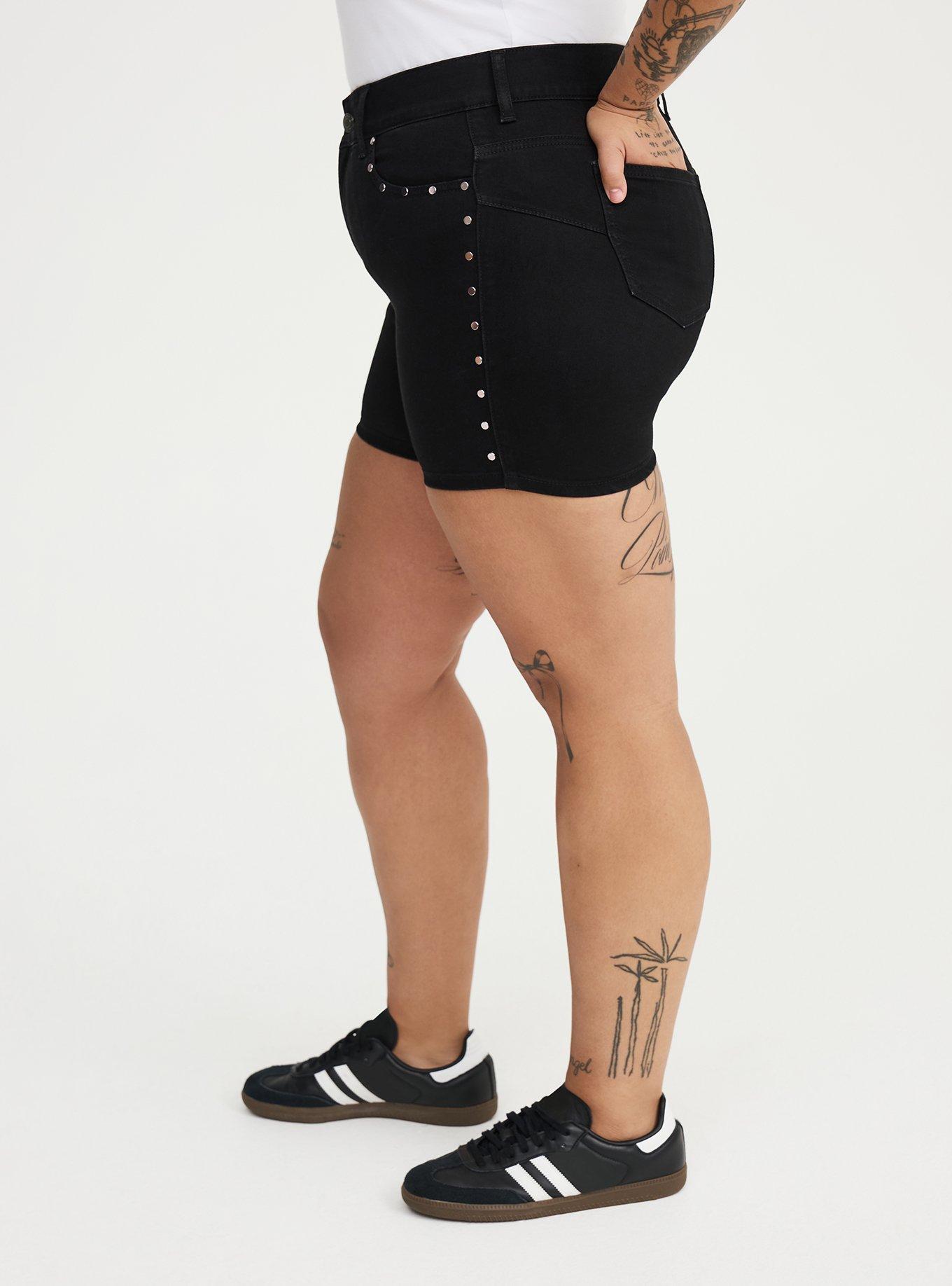 5'' Bombshell High-Rise Short, WASHED BLACK, alternate