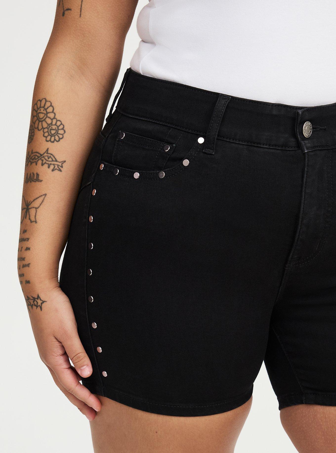 5'' Bombshell High-Rise Short, WASHED BLACK, alternate