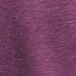 Lightweight French Terry V-Neck Lounge Tee, WINTER BLOOM HEATHER, swatch