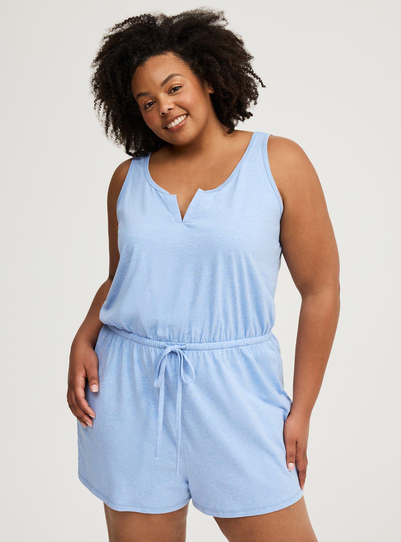 Cotton Modal Lounge Romper