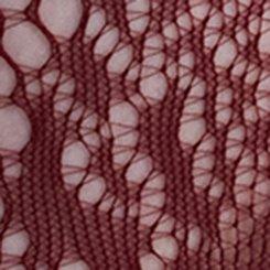 Nightfall Fishnet Floral Tights, BURGUNDY, swatch
