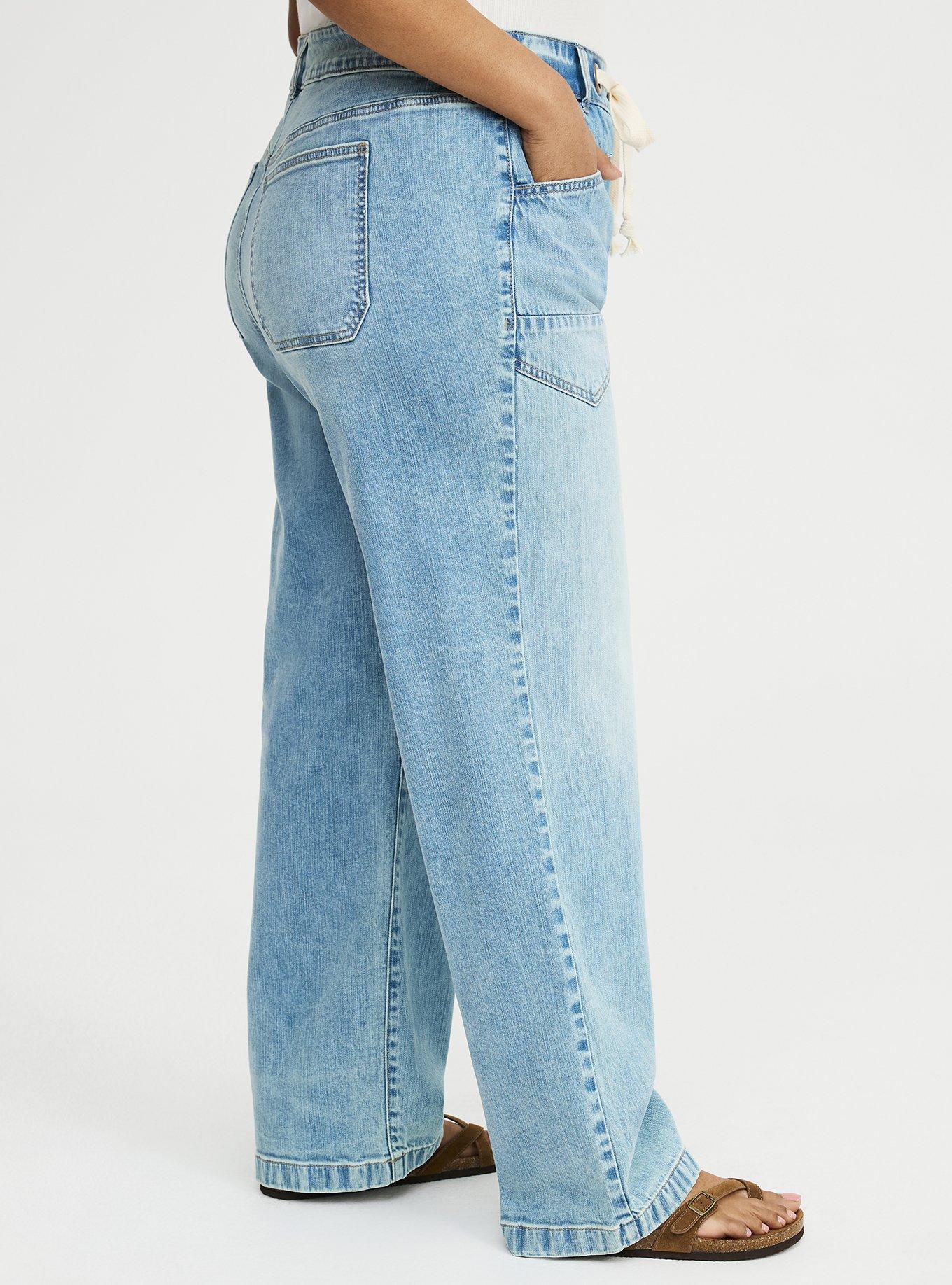 High-Rise Loose Straight Jean, DOWN TO EARTH, alternate